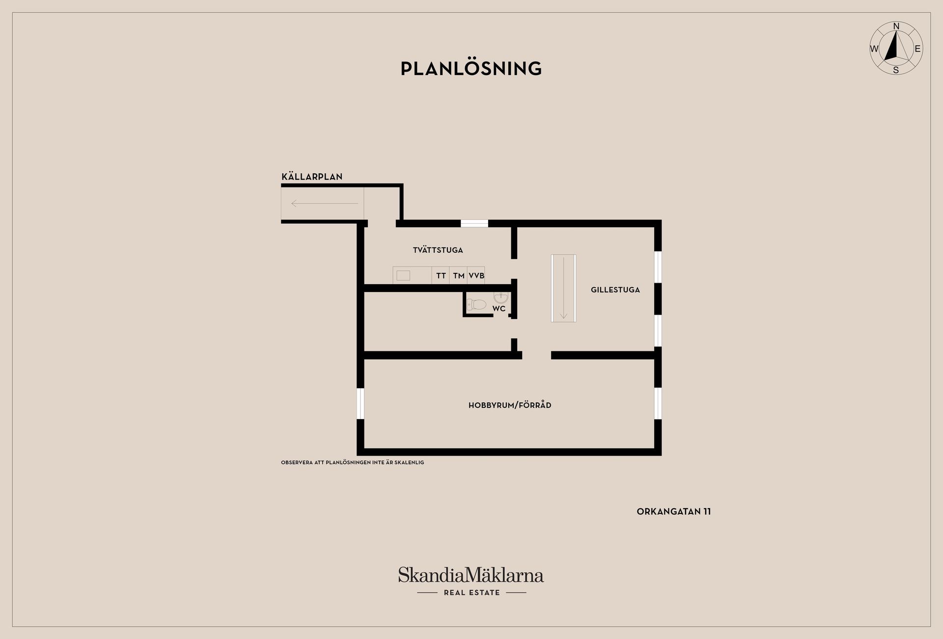 Villa, Orkangatan 11, Marieberg, Motala