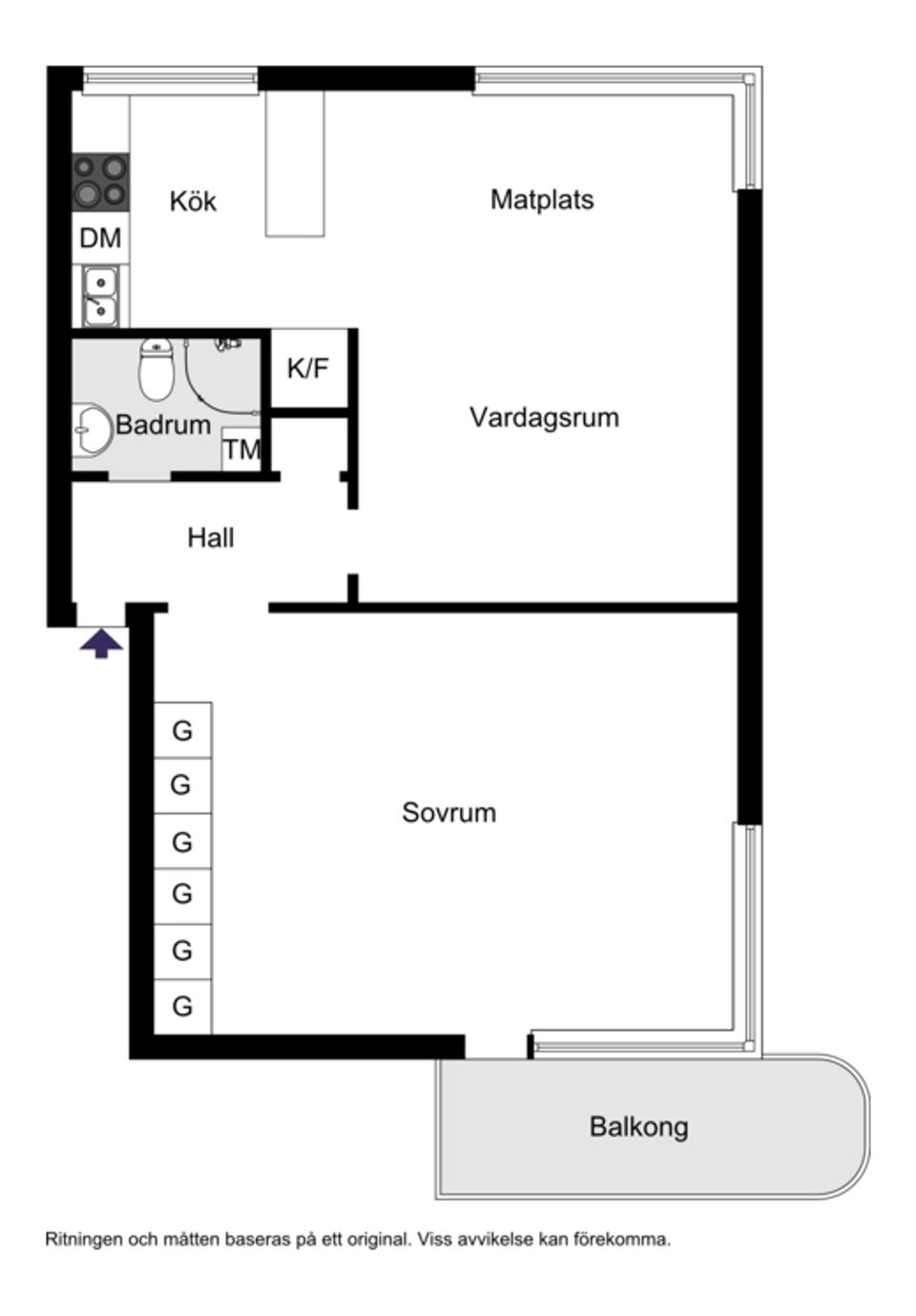 Bostadsrätt, Tågagatan 76, Stattena, Helsingborg