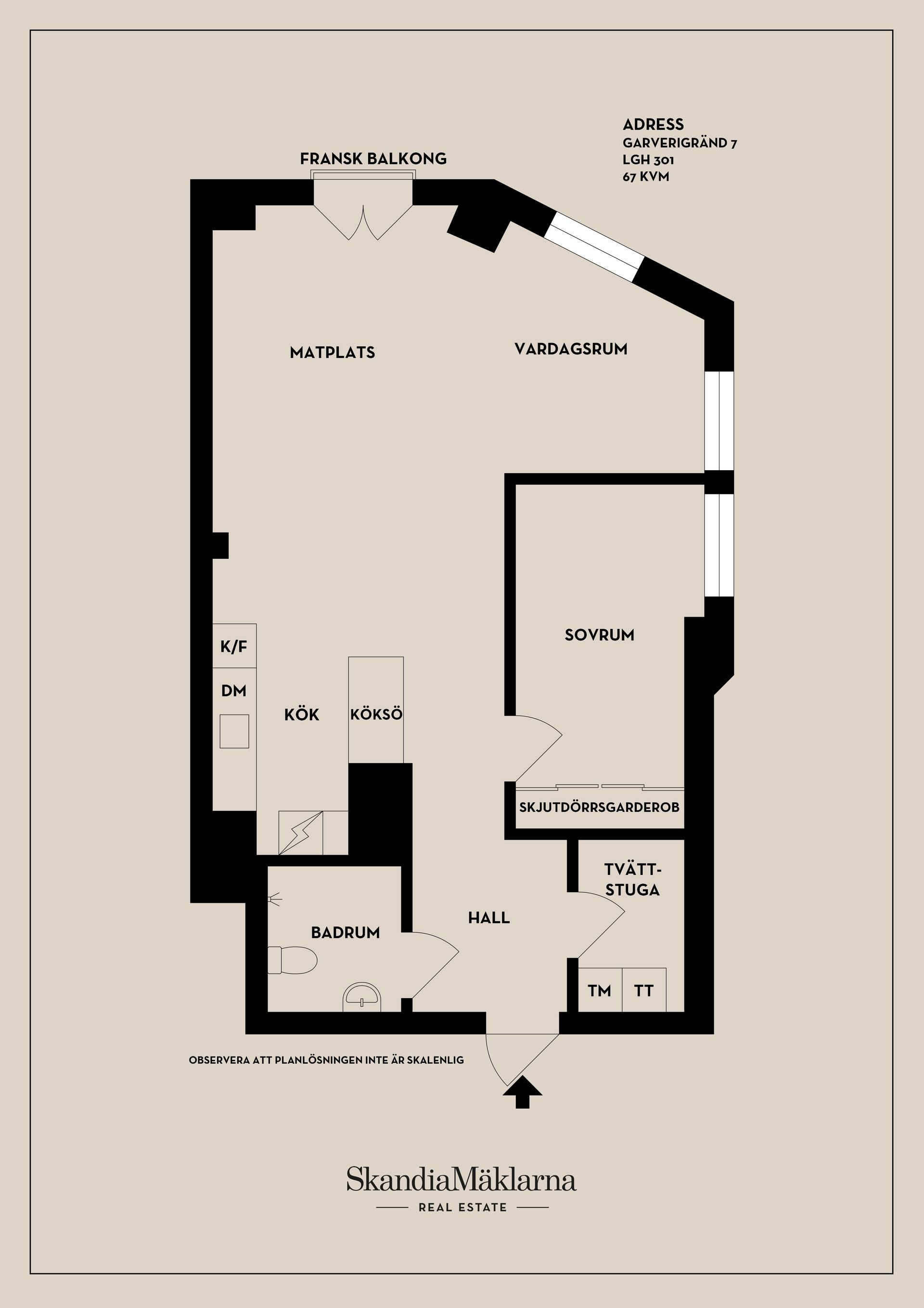 Bostadsrätt, Garverigränd 7, Järla Sjö, Nacka