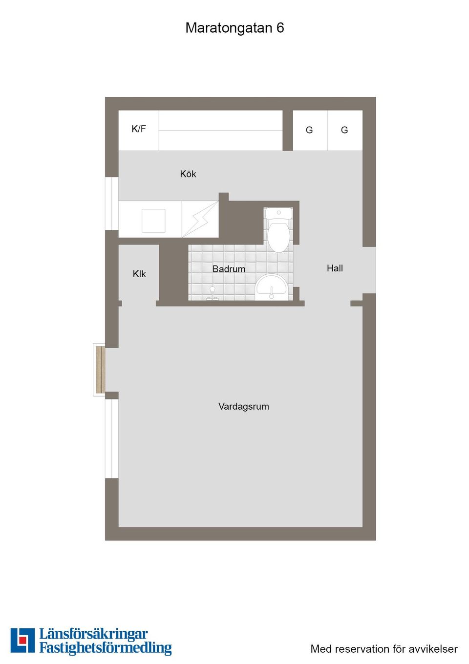 Bostadsrätt, Maratongatan 6 Lgh 1102, Munksundet, Enköping
