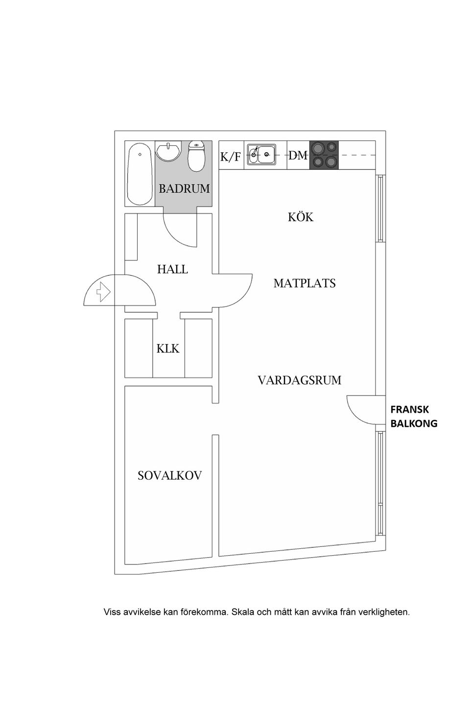 Bostadsrätt, Smedvägen 7, Kallhäll, Järfälla