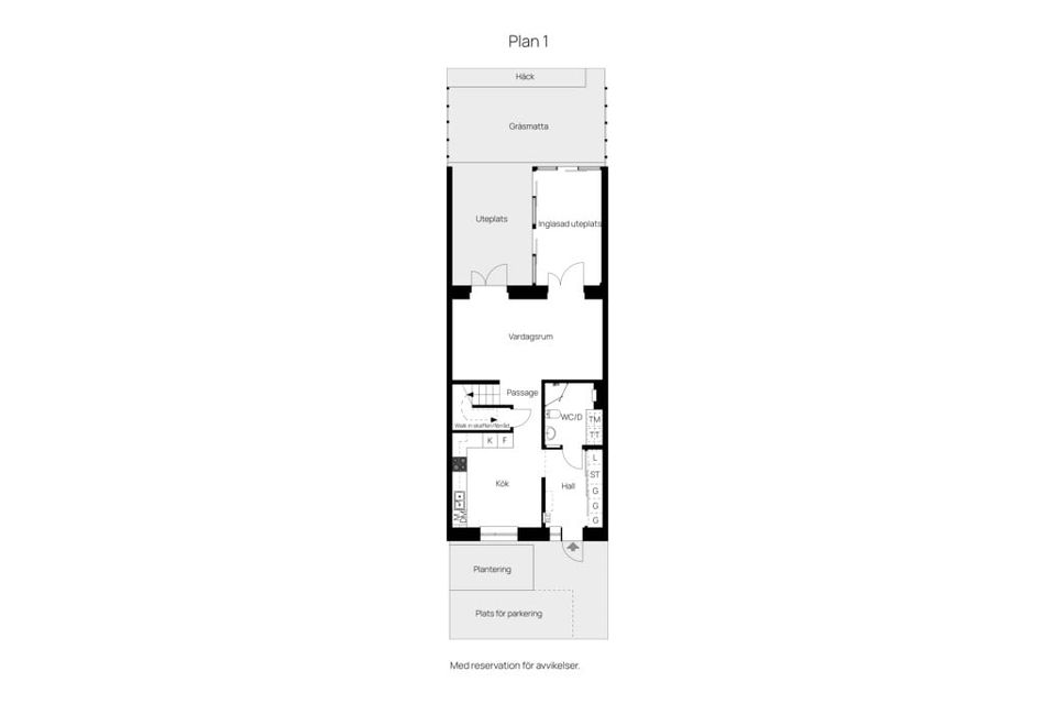 Radhus, Skymningsvägen 25, Ranagård, Halmstad