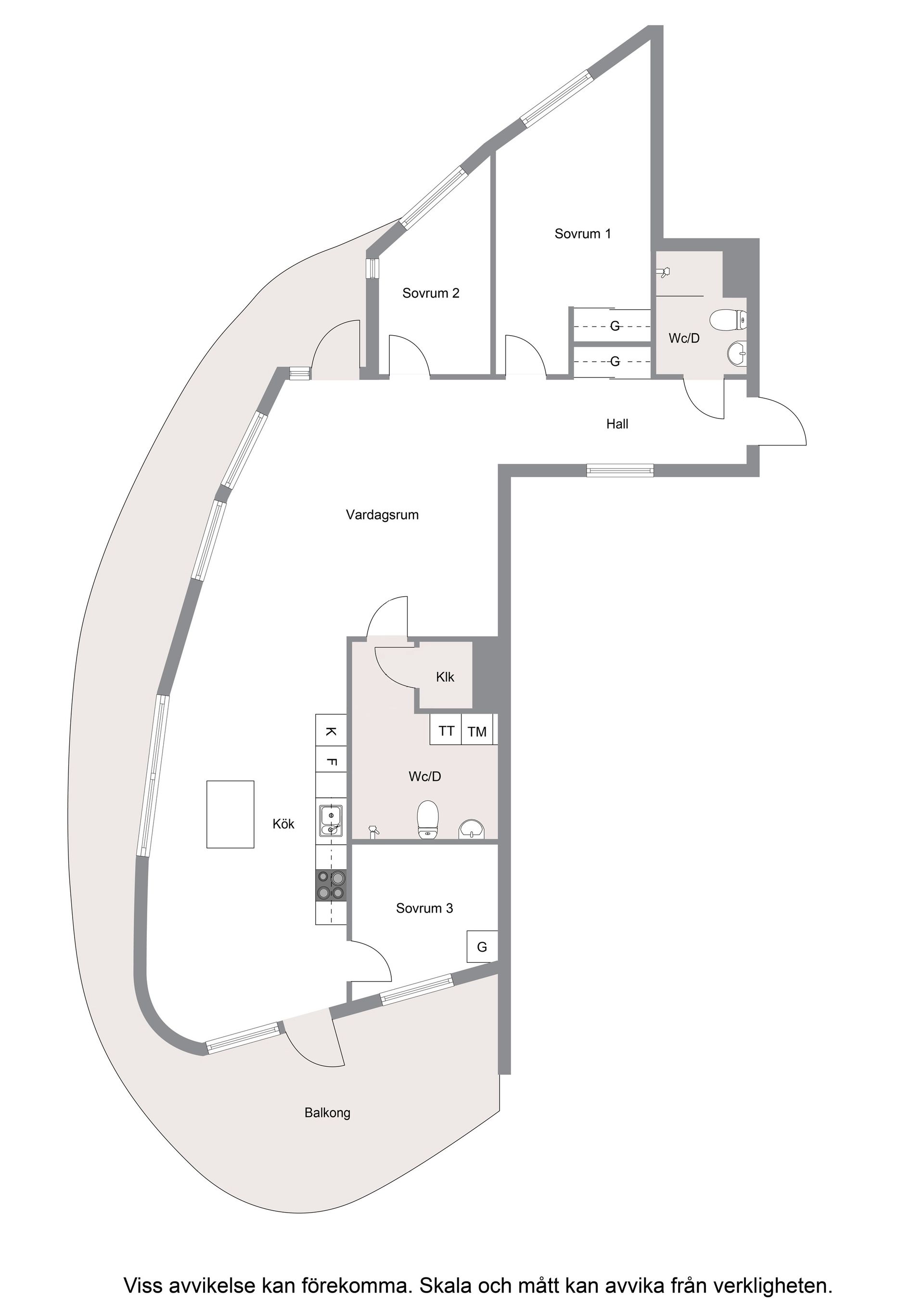 Bostadsrätt, Funäsgatan 8, Vån 12 (1125/2105), Råcksta / Vällingby Parkstad, Stockholm
