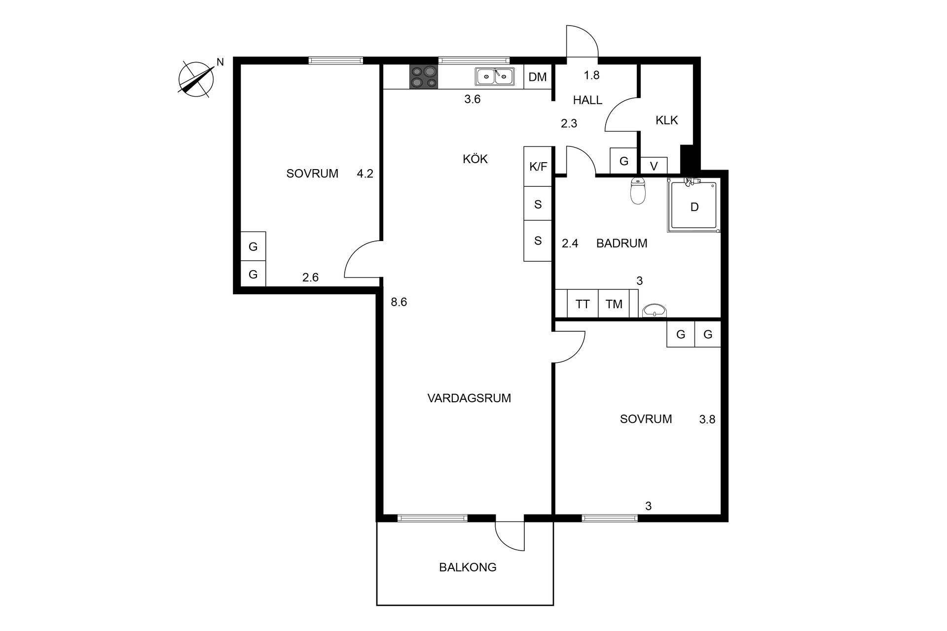 Bostadsrätt, Landerivägen 154, Holmängen, Vänersborg