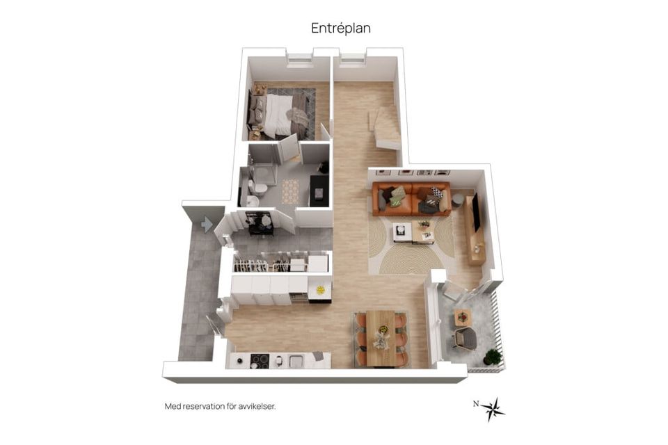 Bostadsrätt, Jakobs Gränd 5B, Sigtuna - Staden, Sigtuna