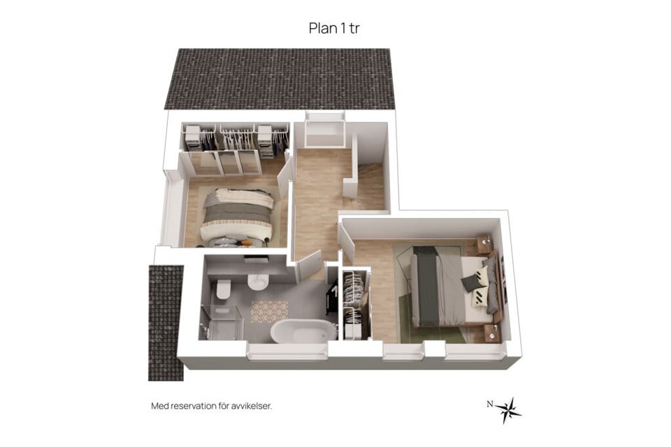 Bostadsrätt, Jakobs Gränd 5B, Sigtuna - Staden, Sigtuna