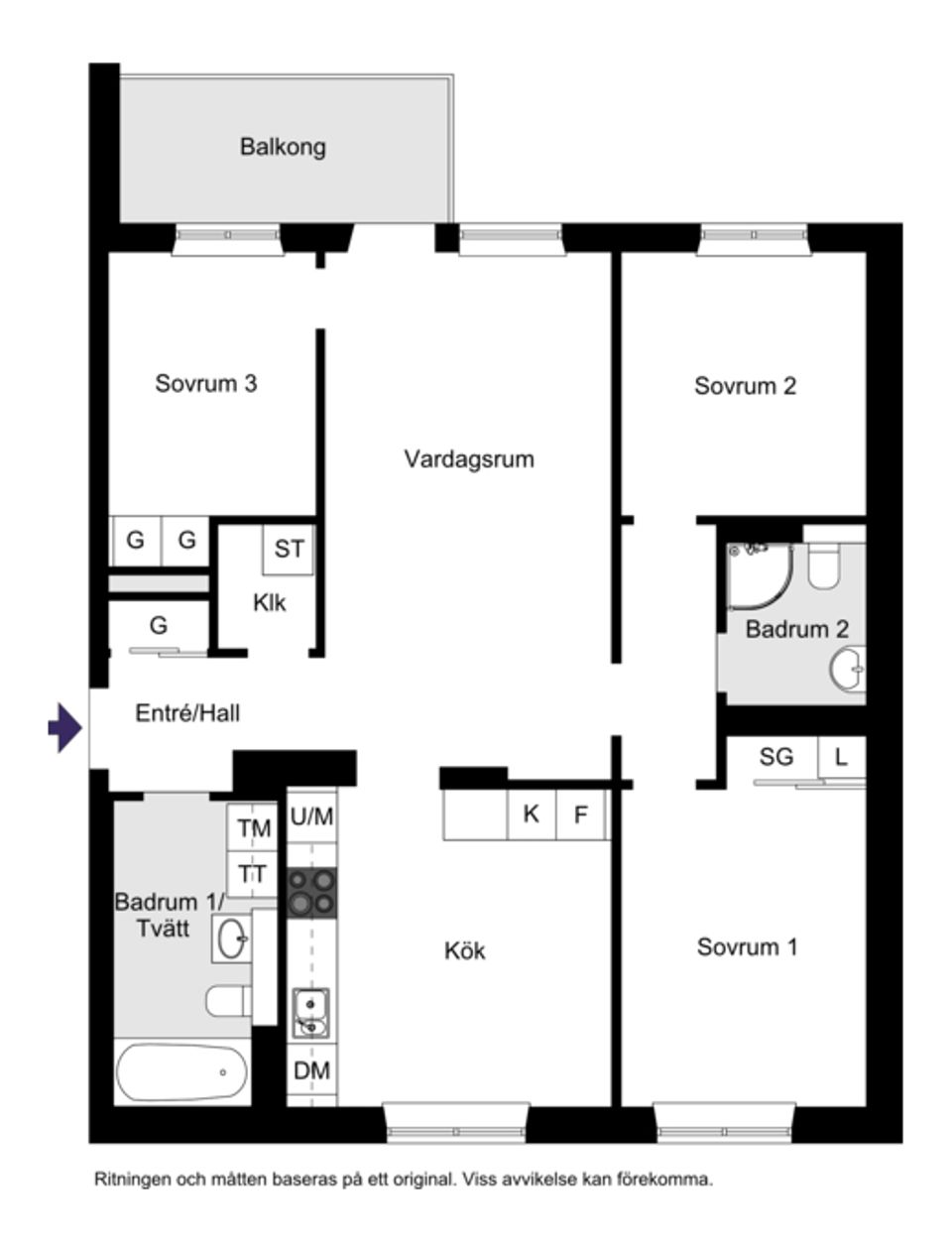 Bostadsrätt, Tomtebobarnens Gata 7, 1 tr., Bromma / Annedal, Stockholm