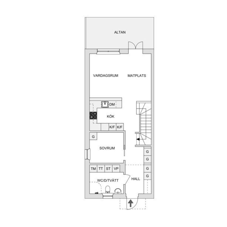 Bostadsrätt, Radhus, Klintvägen 35H (bostad 8), Tyresö