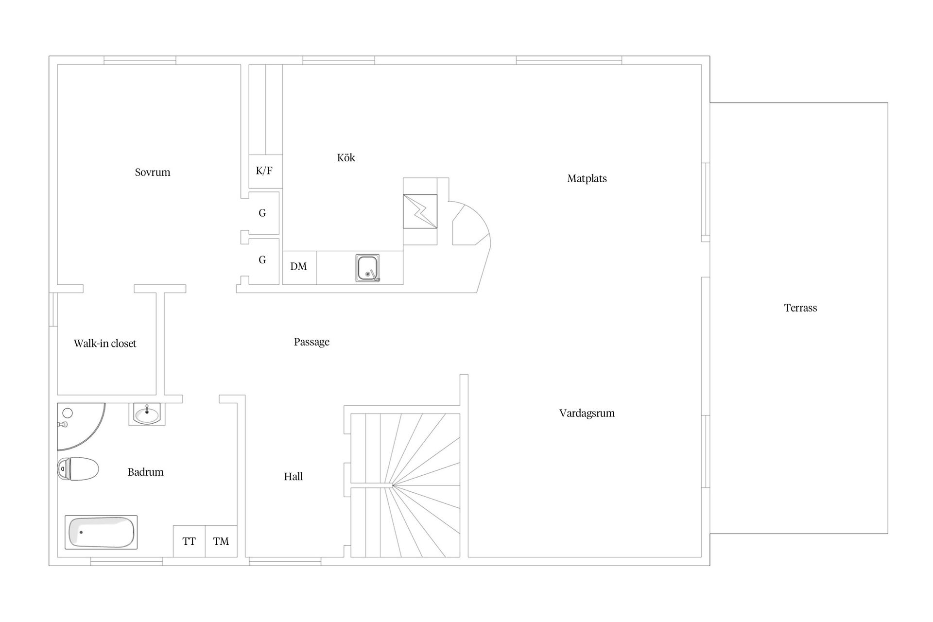 Villa, Swedenborgsgatan 15, Bymarken, Jönköping
