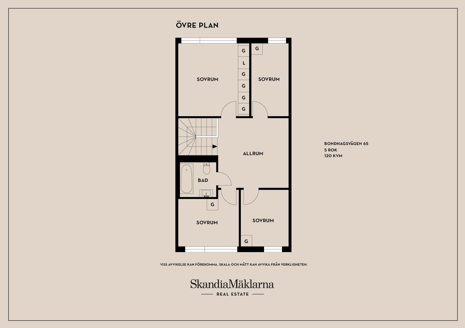 Radhus, Bondhagsvägen 65, Rättarboda - Upplands-Bro, Upplands-Bro
