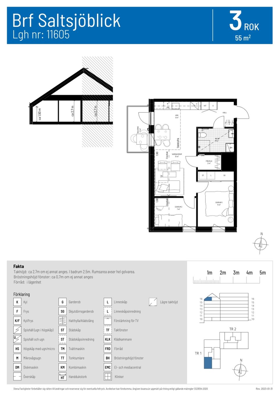Bostadsrätt, Fisksätravägen 28A, lgh 11605, Fisksätra, Nacka