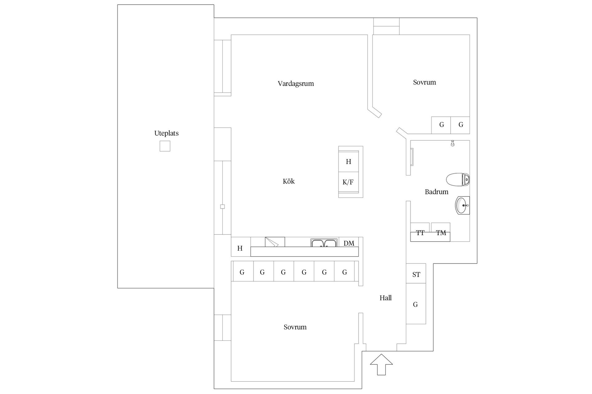 Bostadsrätt, Söderforsgatan 12, Trandared, Borås