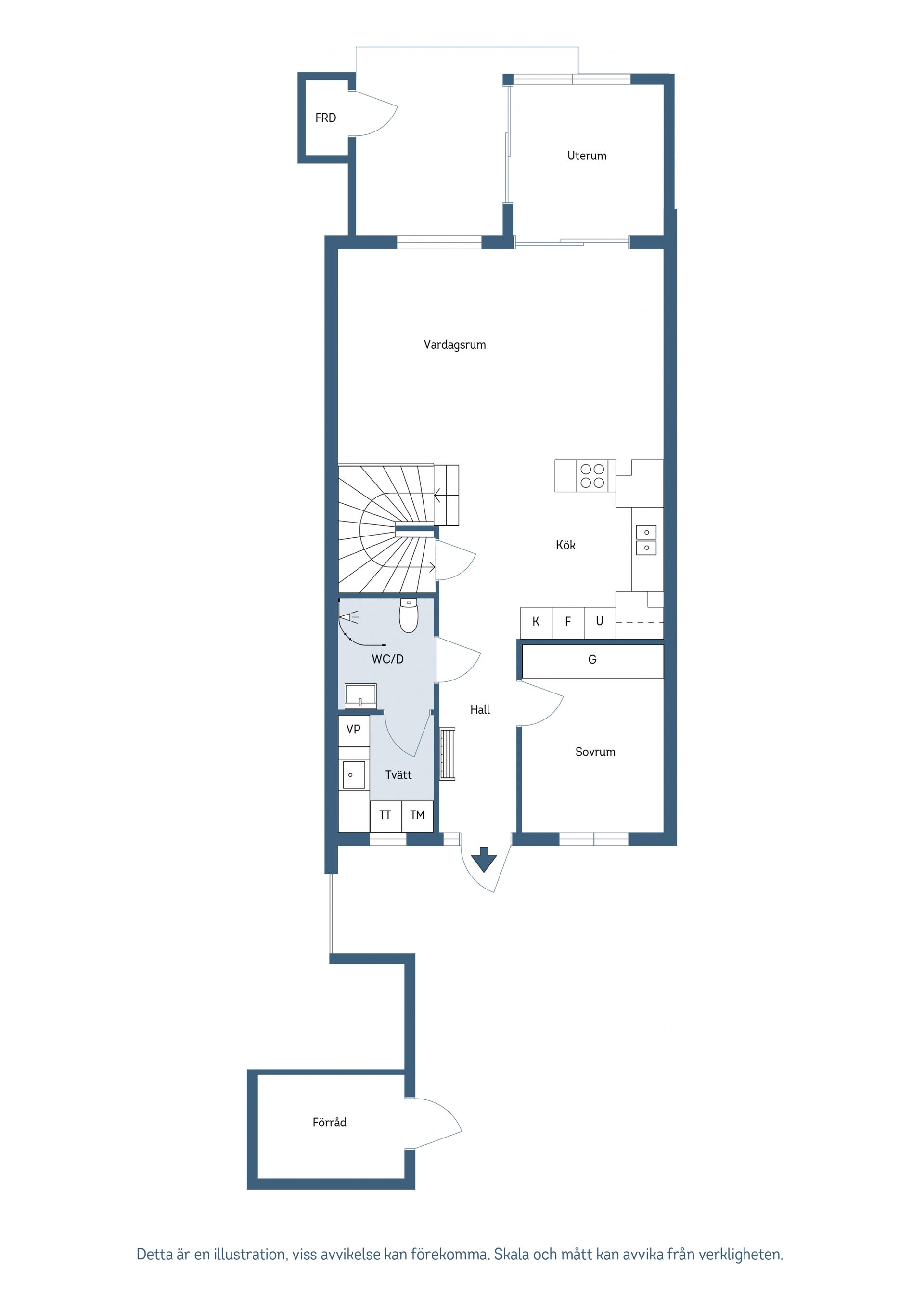 Radhus, Kapellvägen 2C, Dälderna, Skövde