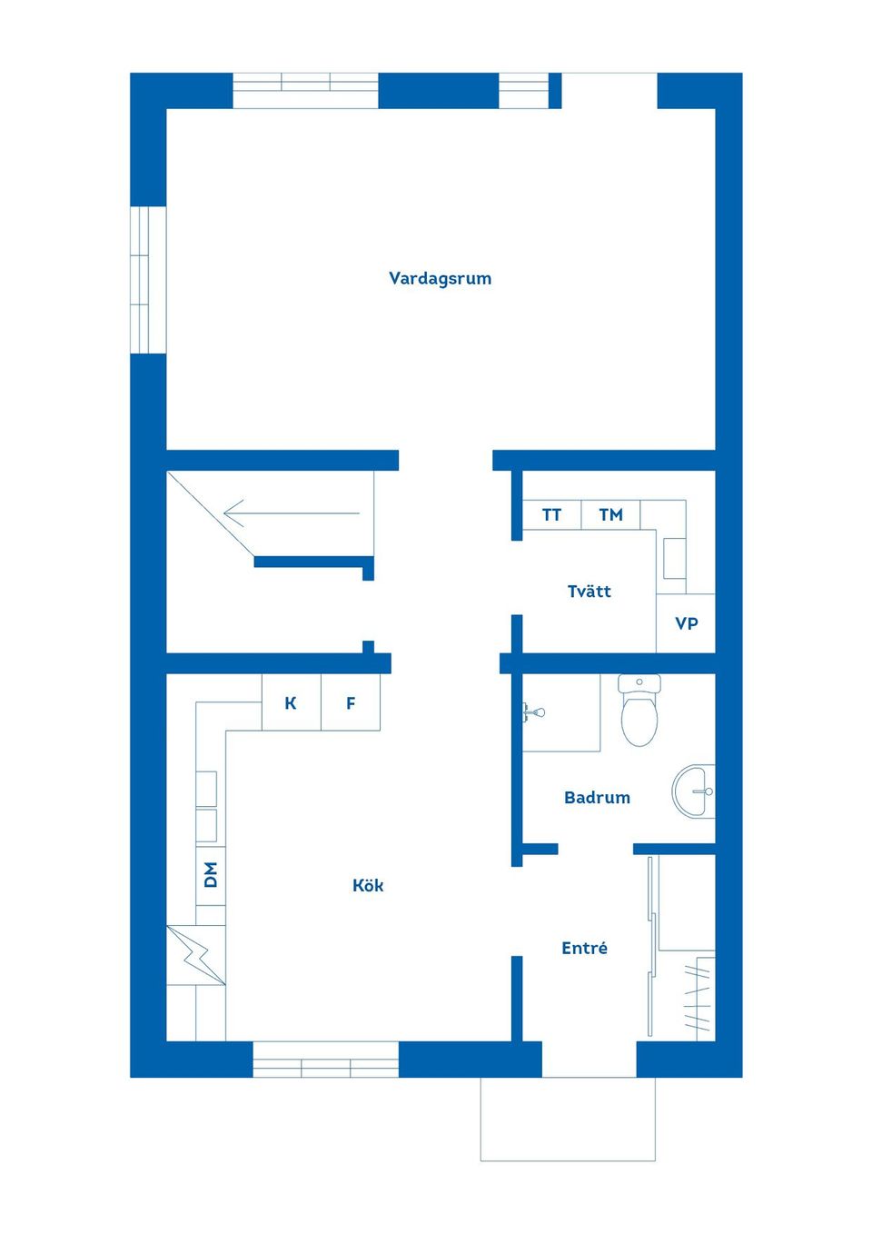Bostadsrätt, Radhus, Yttervägen 16C, Mariefred, Strängnäs