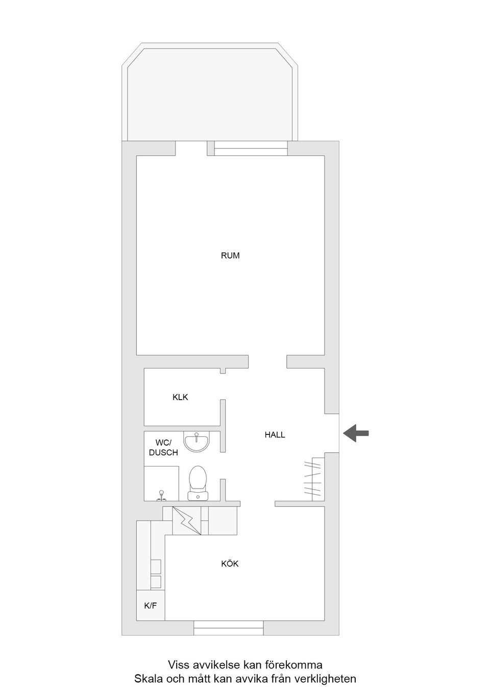Bostadsrätt, Haga parkgata 15D, Haga, Västerås