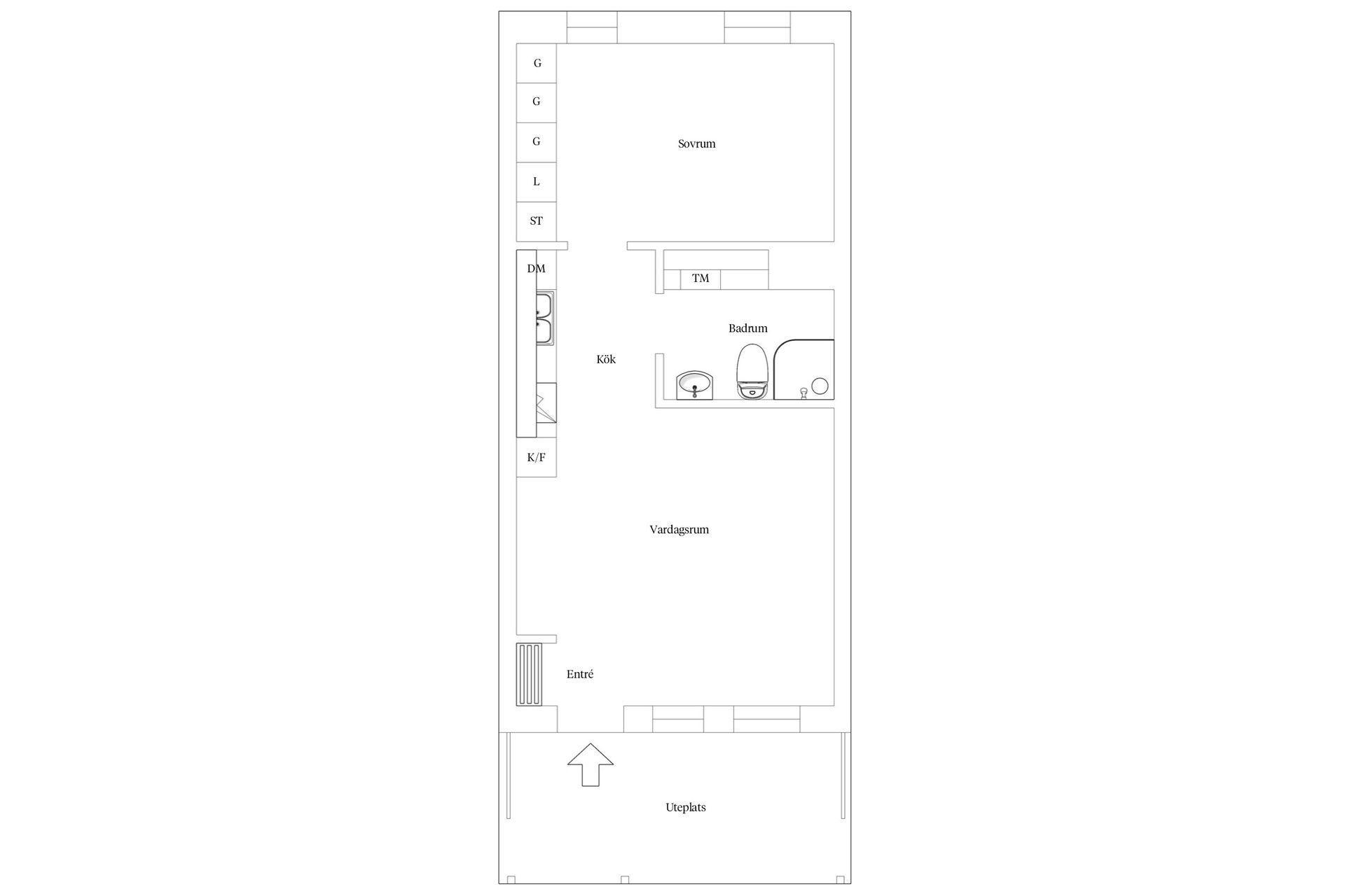 Bostadsrätt, Östra Varvsgatan 16A, Västra Hamnen, Malmö