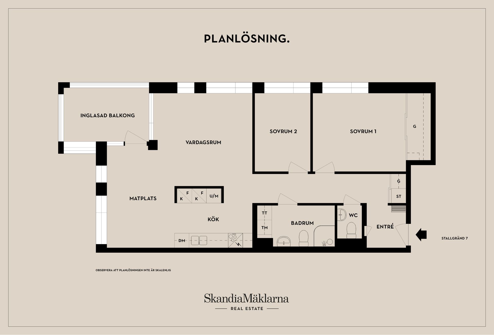 Bostadsrätt, Stallgränd 7, Elinegård, Malmö