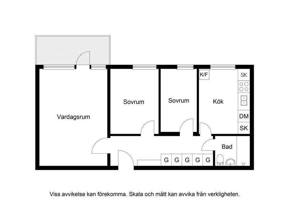 Bostadsrätt, Estlandsgatan 5 A, Heleneholm, Malmö