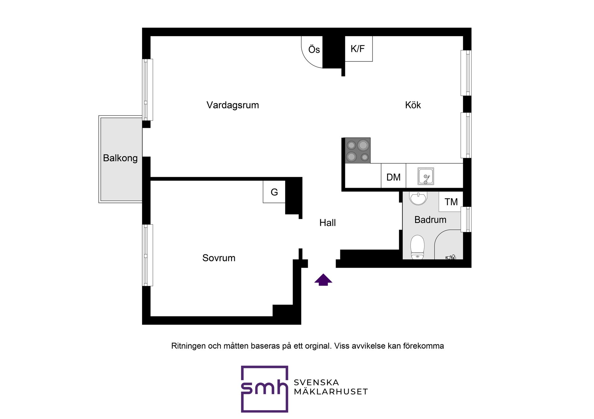 Bostadsrätt, Käglestigen 6, Bromma / Traneberg, Stockholm