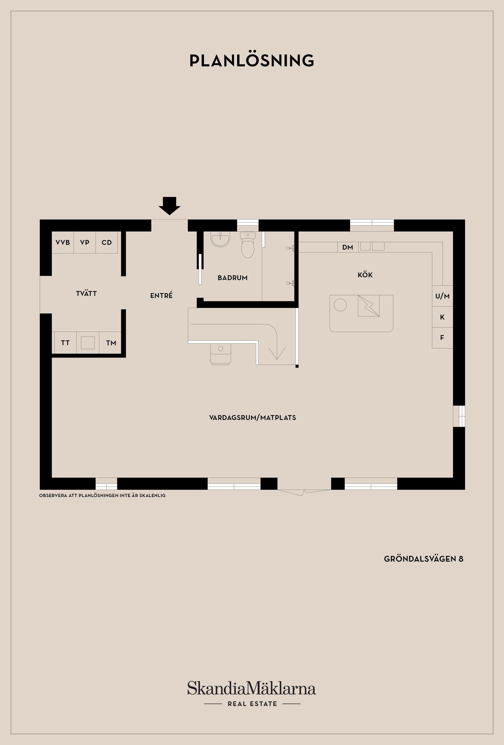 Villa, Gröndalsvägen 8, Brunn, Värmdö