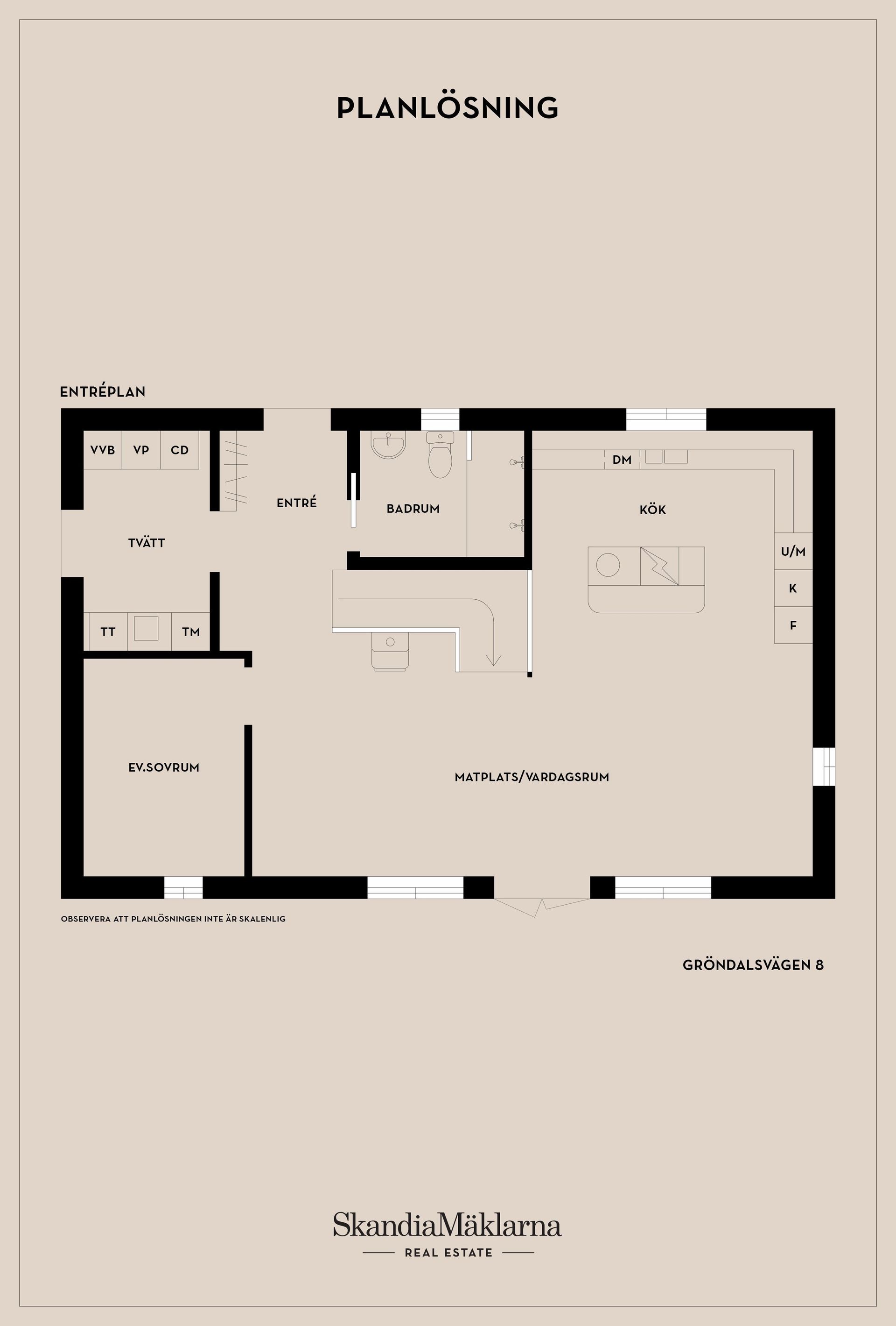 Villa, Gröndalsvägen 8, Brunn, Värmdö