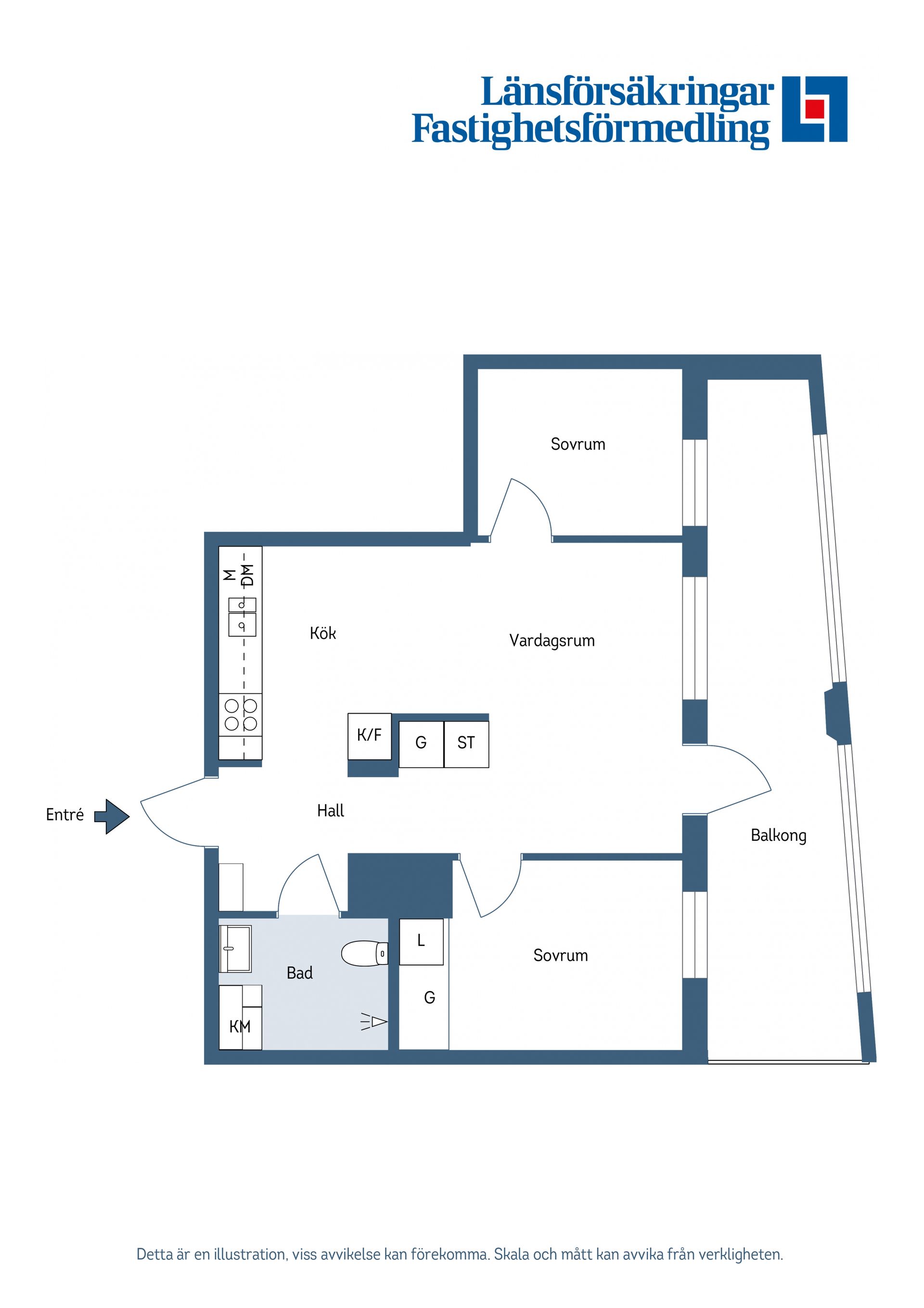 Bostadsrätt, Mjölnarvägen 8A, 6 tr, Kvarnholmen, Nacka