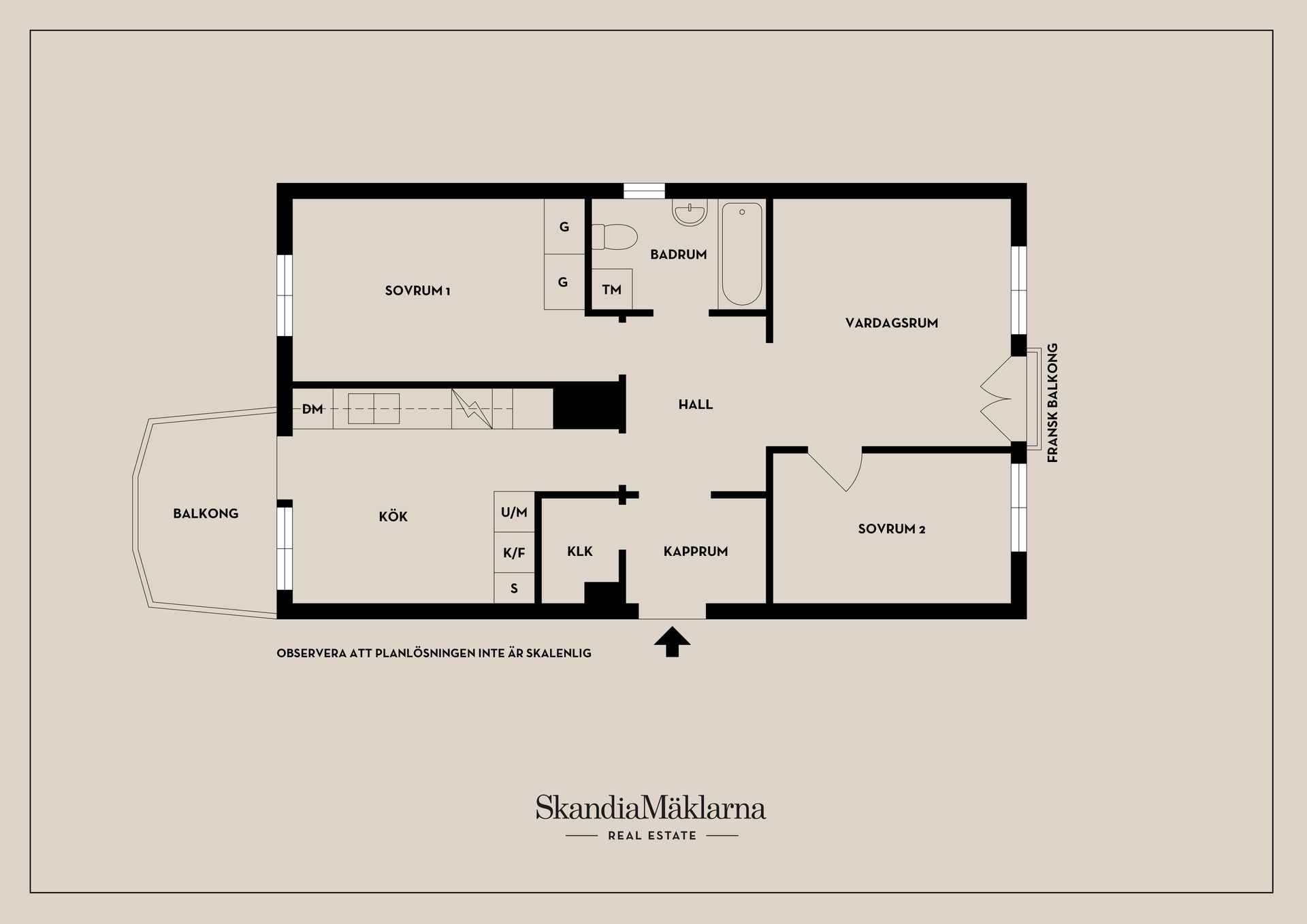 Bostadsrätt, Björnsonsgatan 164, Blackeberg, Stockholm