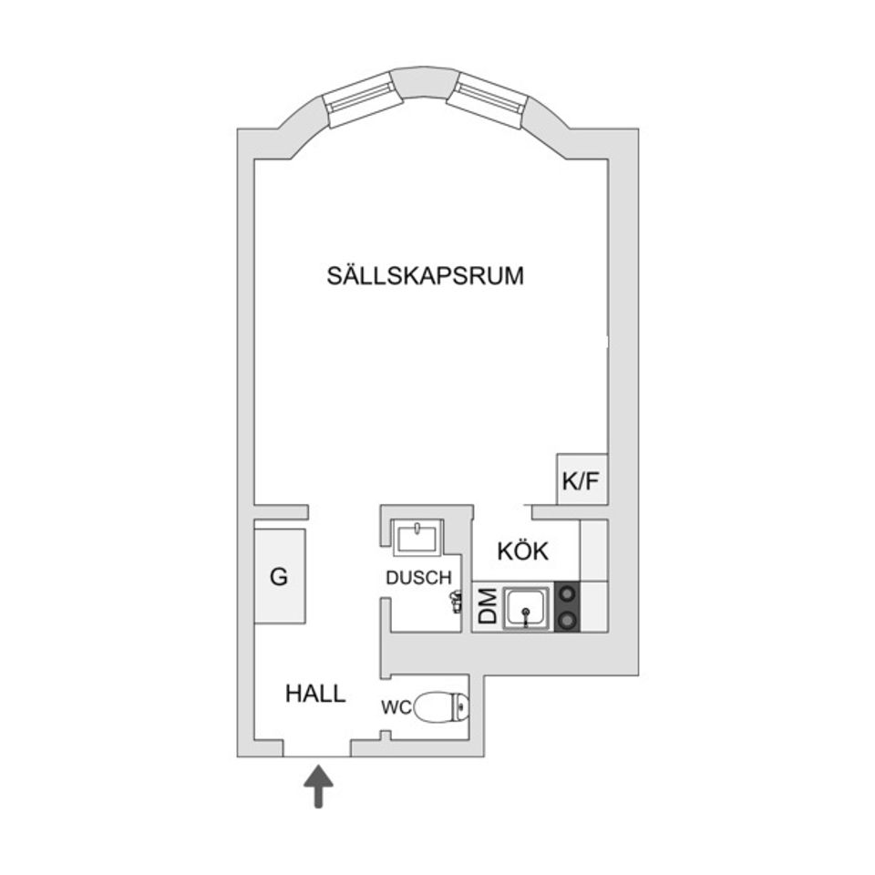 Bostadsrätt, Tomtebogatan 51, 3 tr, Birkastan Vasastan, Stockholm