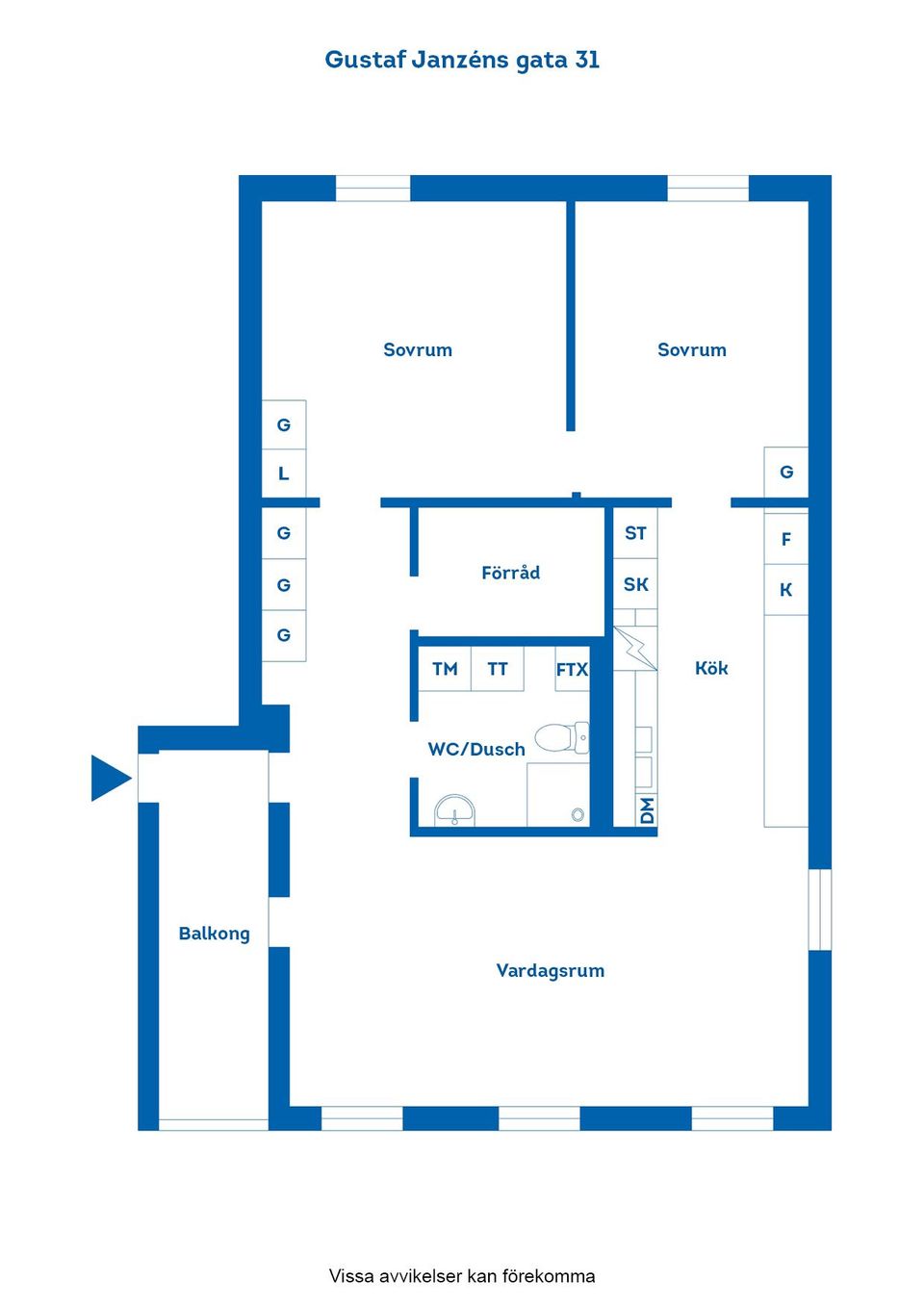 Bostadsrätt, Gustaf Janzéns gata 31, Sandtorp, Norrköping