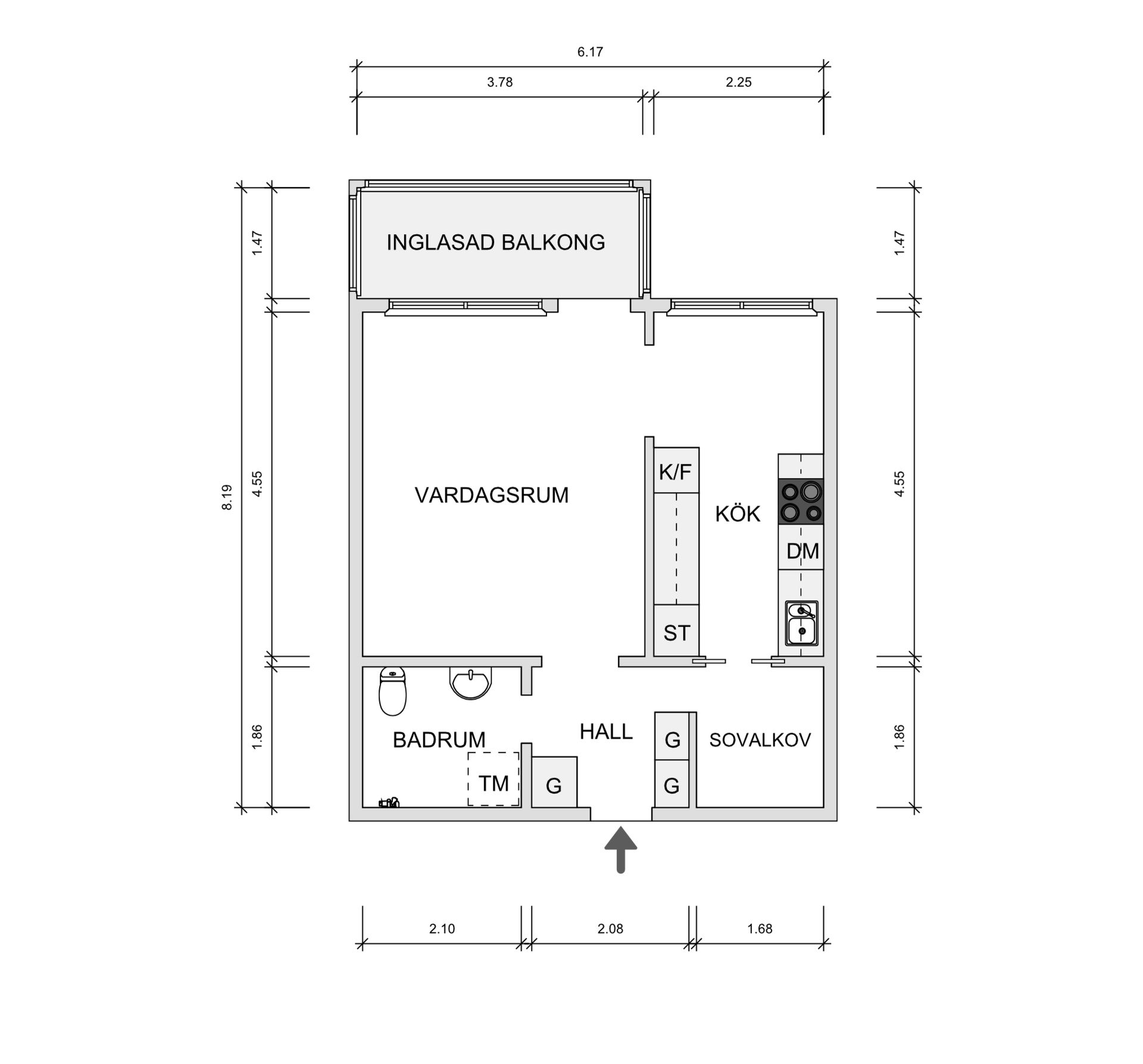 Bostadsrätt, Stenkilsgatan 46A, Norrböle, Skellefteå