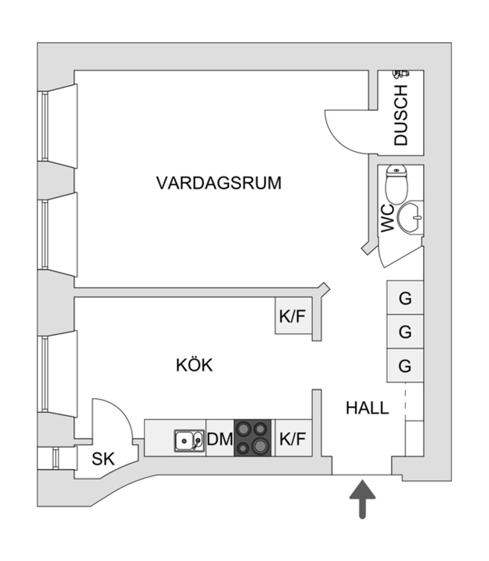 Bostadsrätt, Lundagatan 37, EP, Stockholm