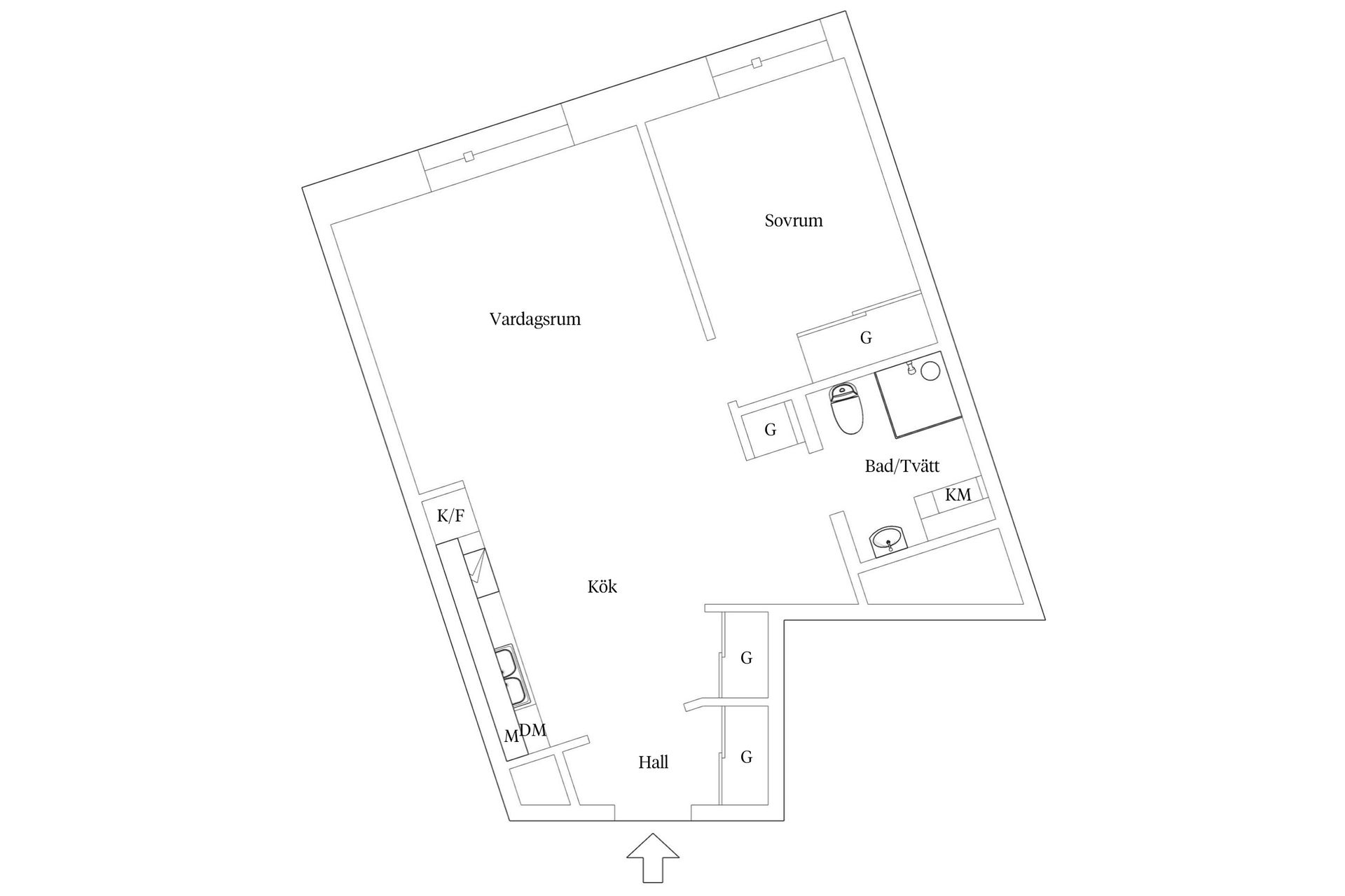 Bostadsrätt, Bratteråsgatan 40, Eriksberg, Göteborg