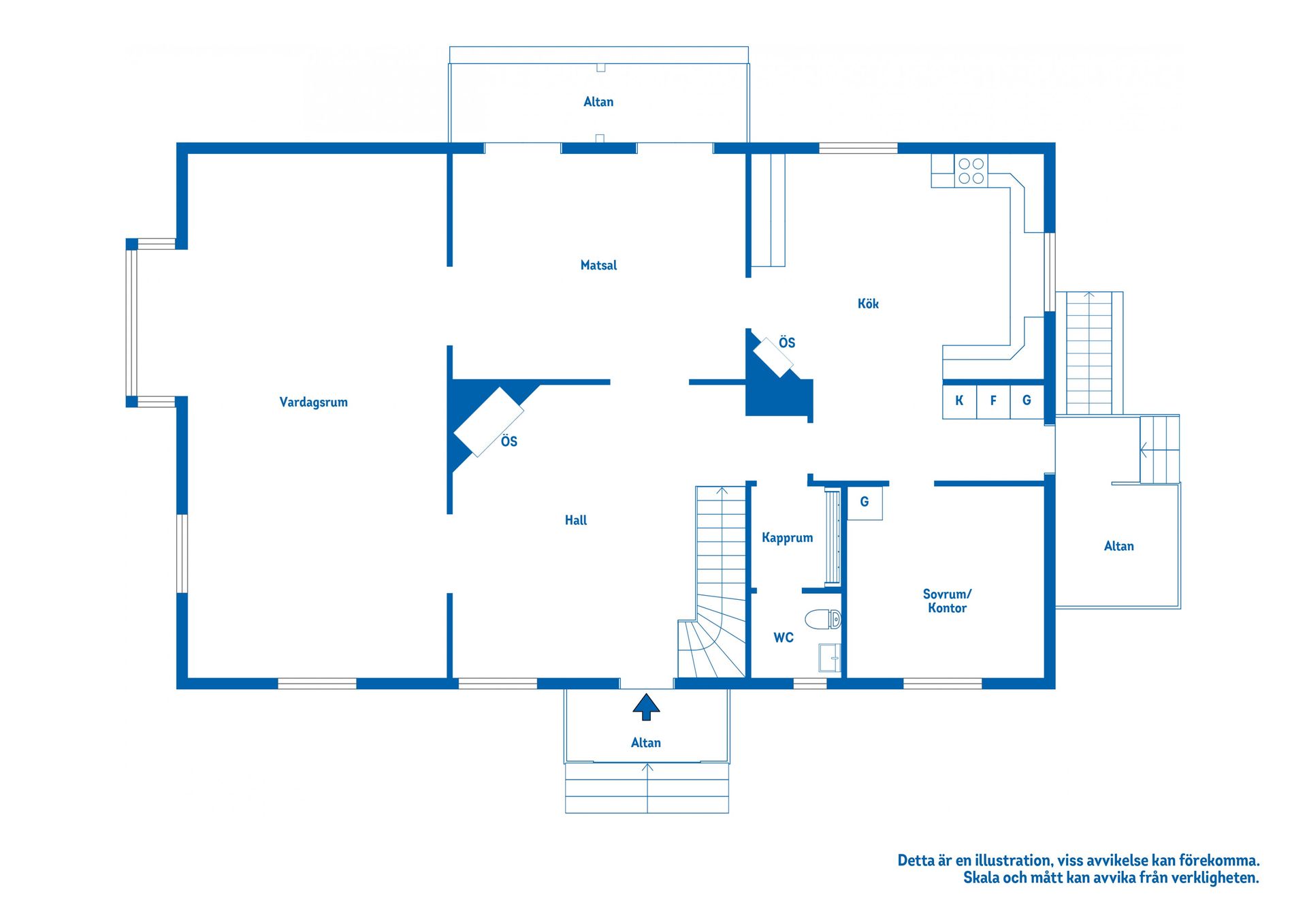 Villa, Gripensnäs Stjärnflocka gård  , Bettna, Flen