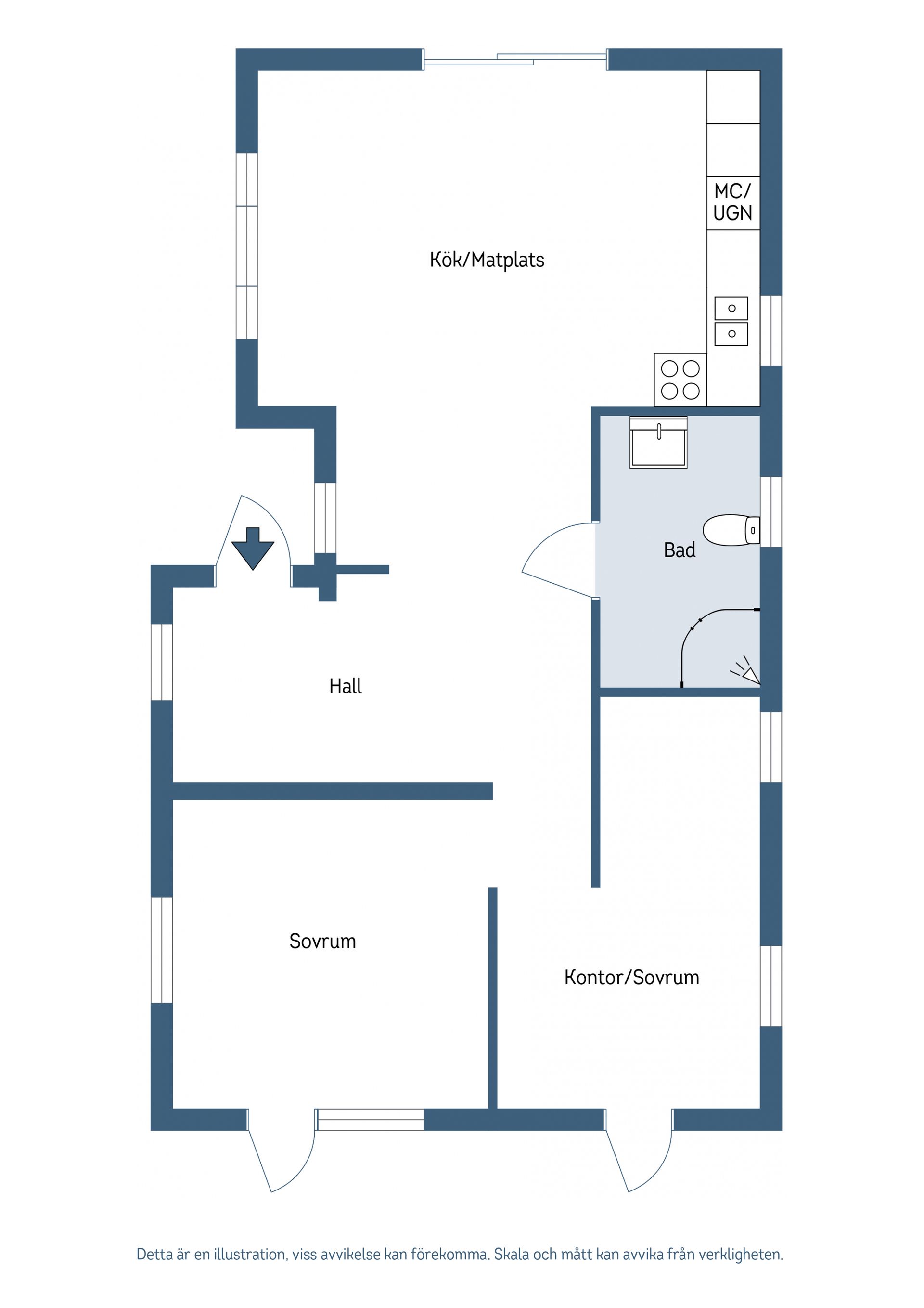 Villa, Söderängsvägen 6, Sandika Övre , Östhammar