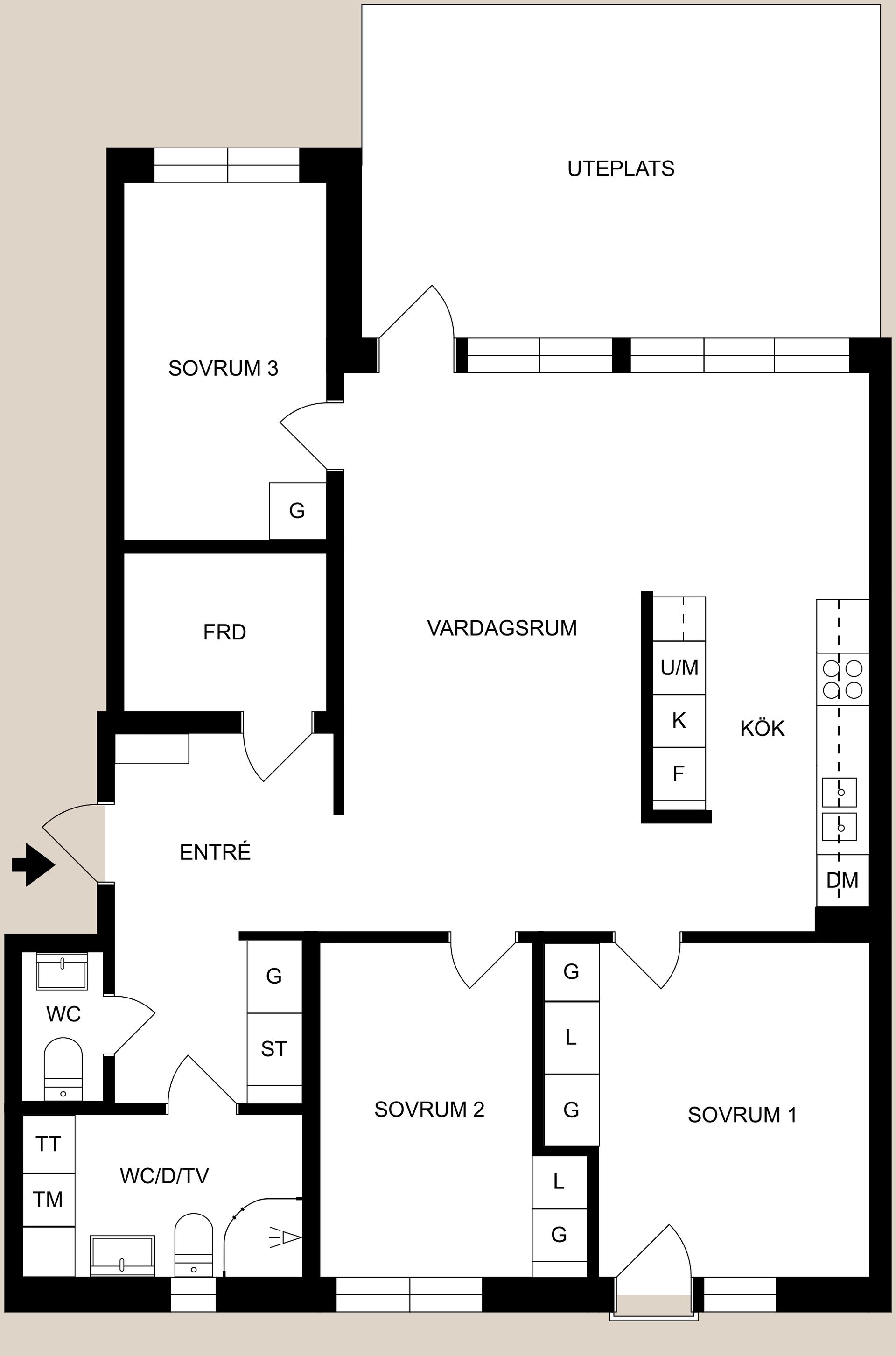Bostadsrätt, Sysslomansgången 12, Sandbyhov, Norrköping