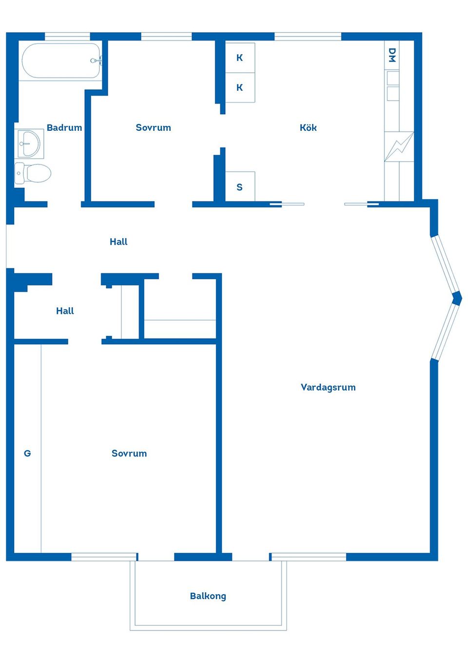 Bostadsrätt, Videgatan 12A, Valla, Linköping
