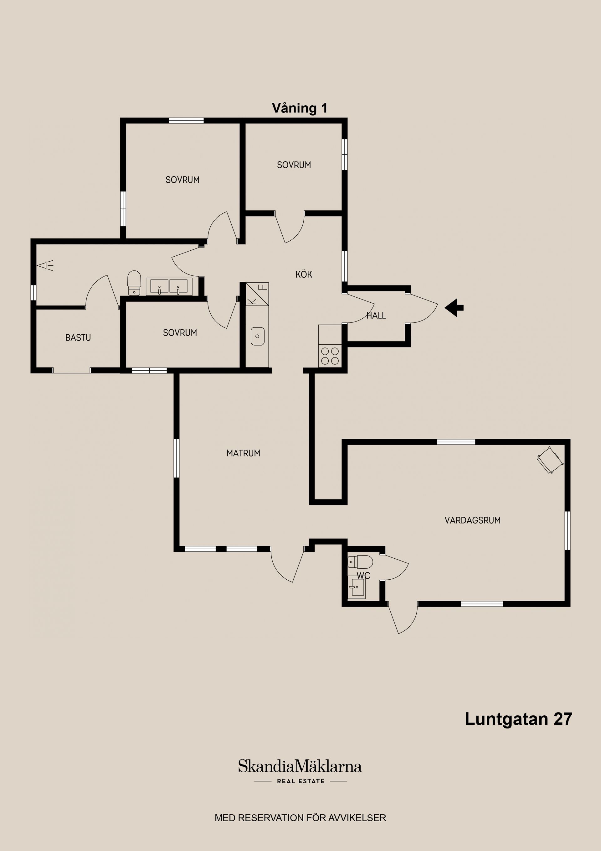 Fritidshus, Luntgatan 27, Kungsberget, Sandviken