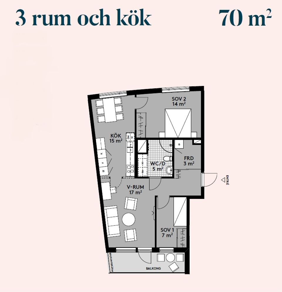 Bostadsrätt, Barkarbyvägen 92, Barkarbystaden, Järfälla