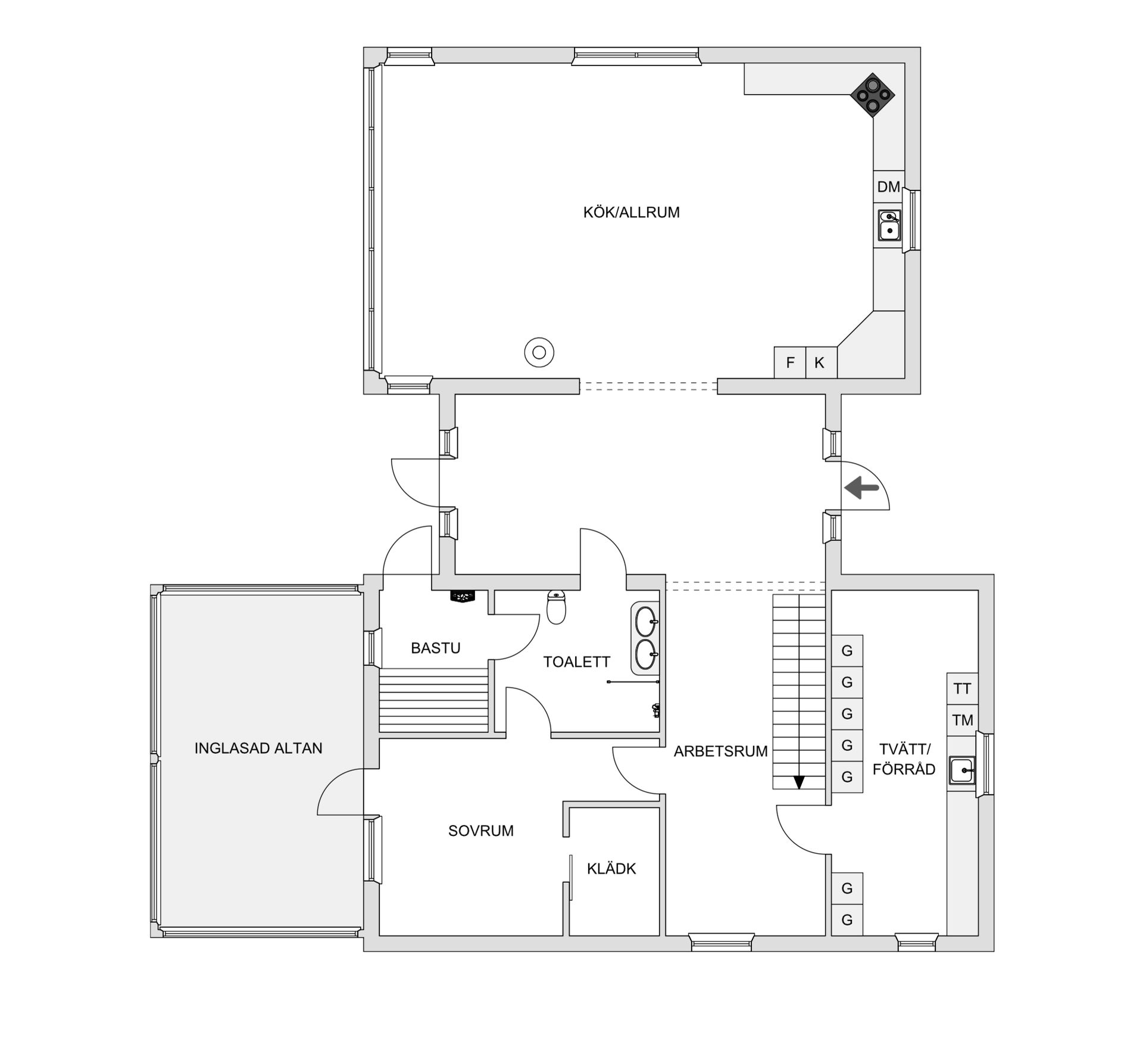 Villa, Kornhällan 574, Kornhällan, Skellefteå