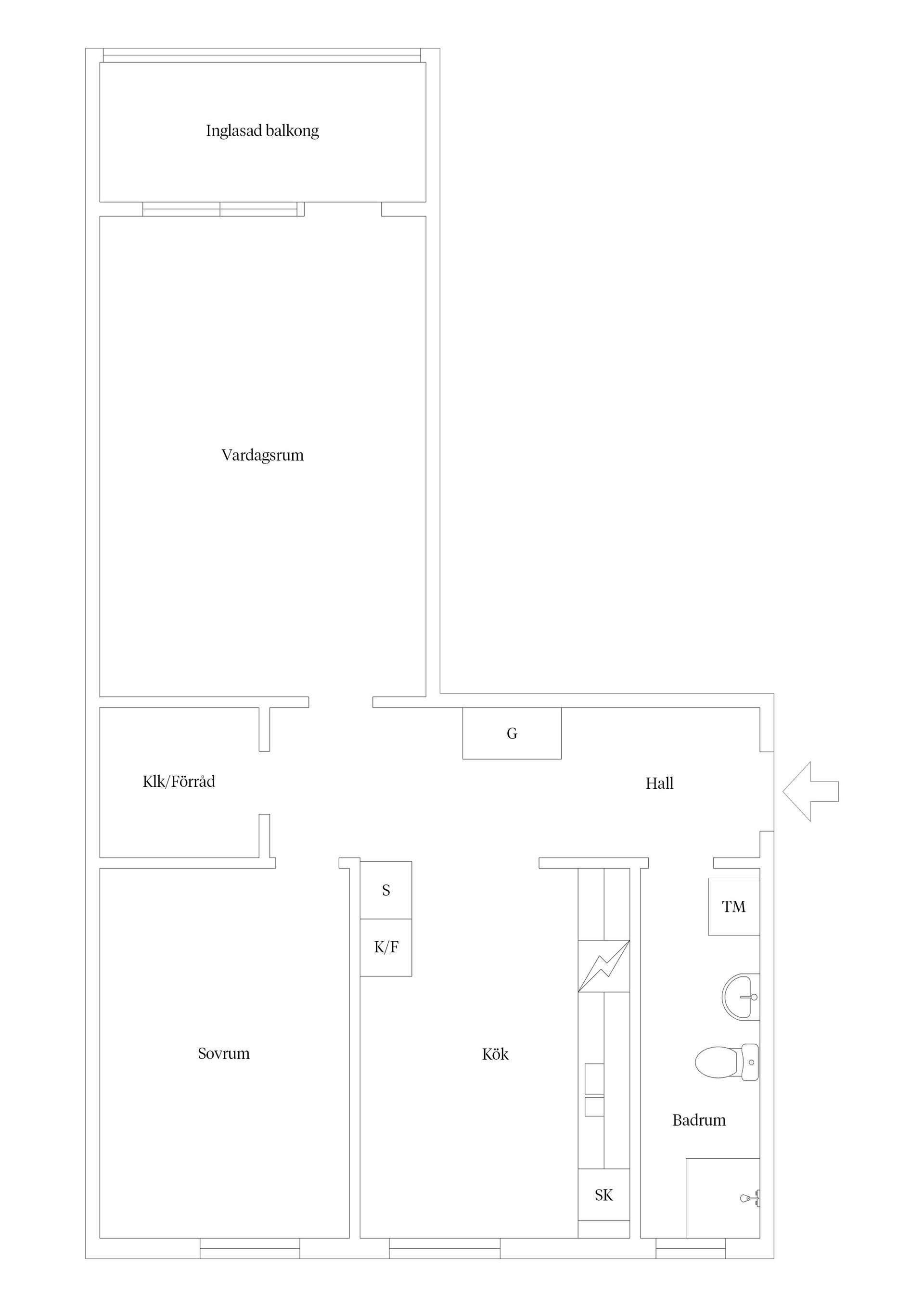 Bostadsrätt, Norrlidsvägen 18, Norrliden, Kalmar