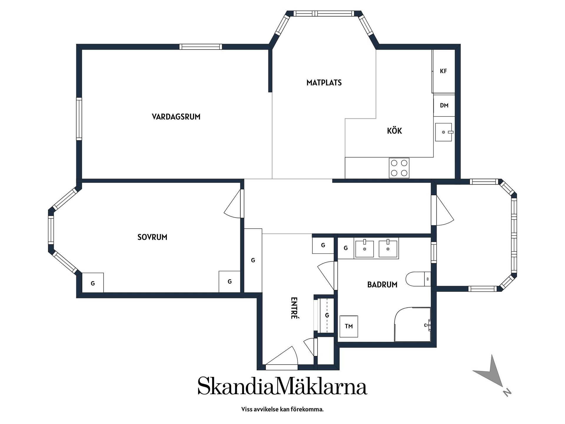 Bostadsrätt, Eskilstunavägen 10, Centralt, Strängnäs