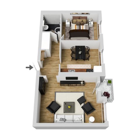 Bostadsrätt, Näsbychaussén 21A, Gamla Näsby, Kristianstad