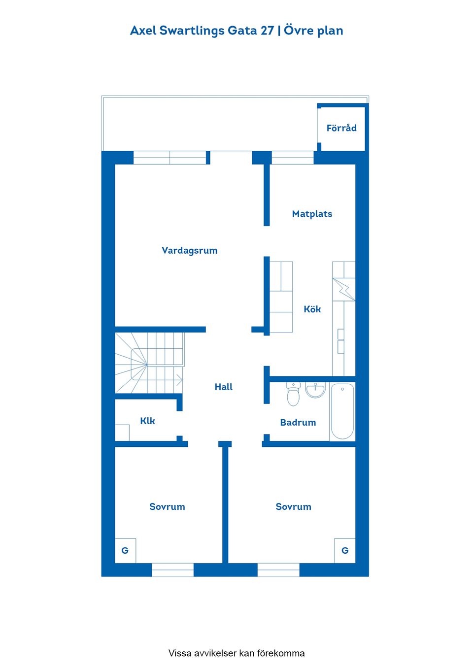 Bostadsrätt, Axel Swartlings Gata 27, Klockaretorpet, Norrköping