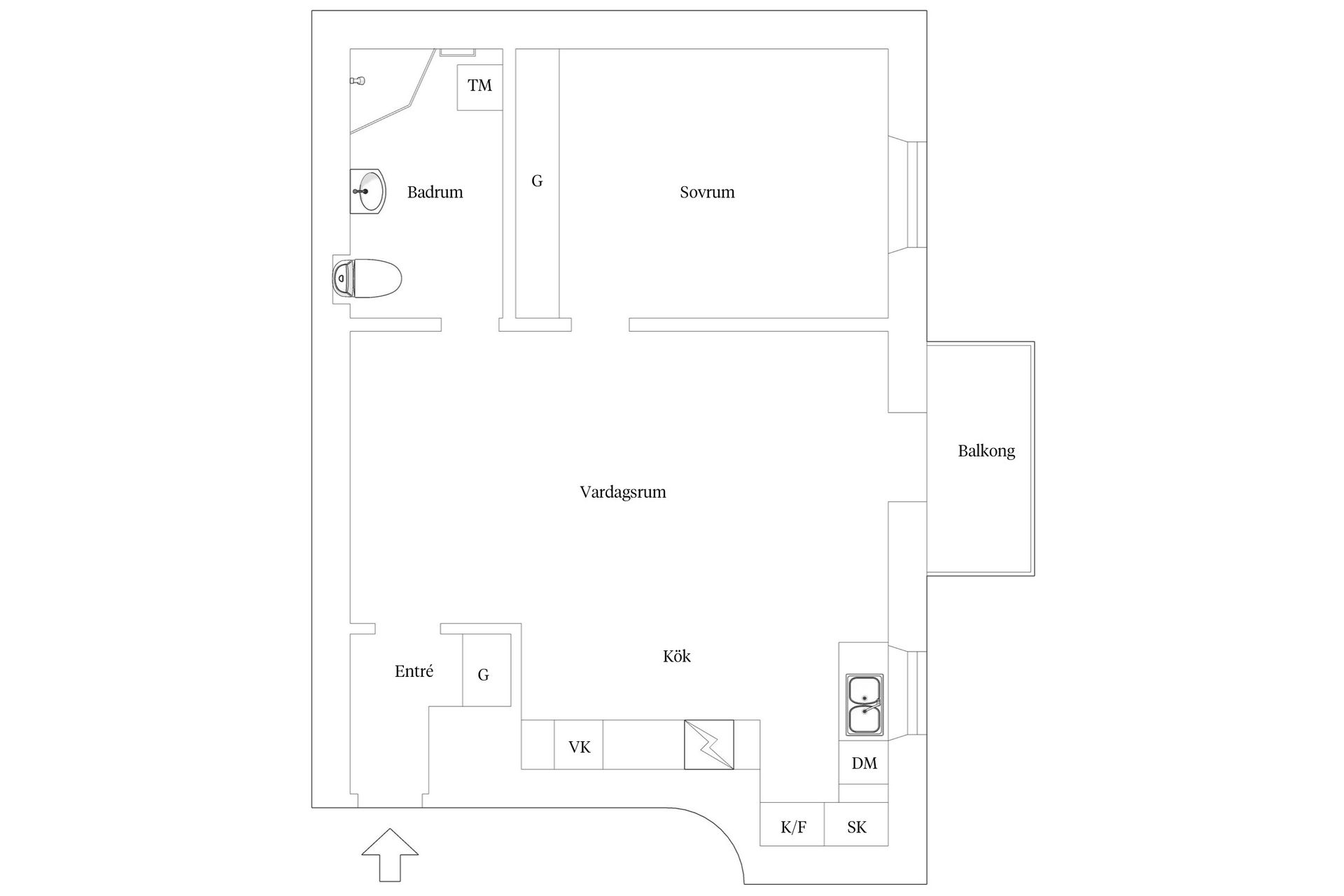 Bostadsrätt, Vanadisvägen 2, 3 tr, Vasastan, Stockholm