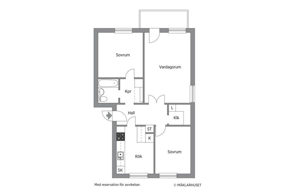 Bostadsrätt, Röda Vägen 19, Centrum/Hagalund, Borlänge