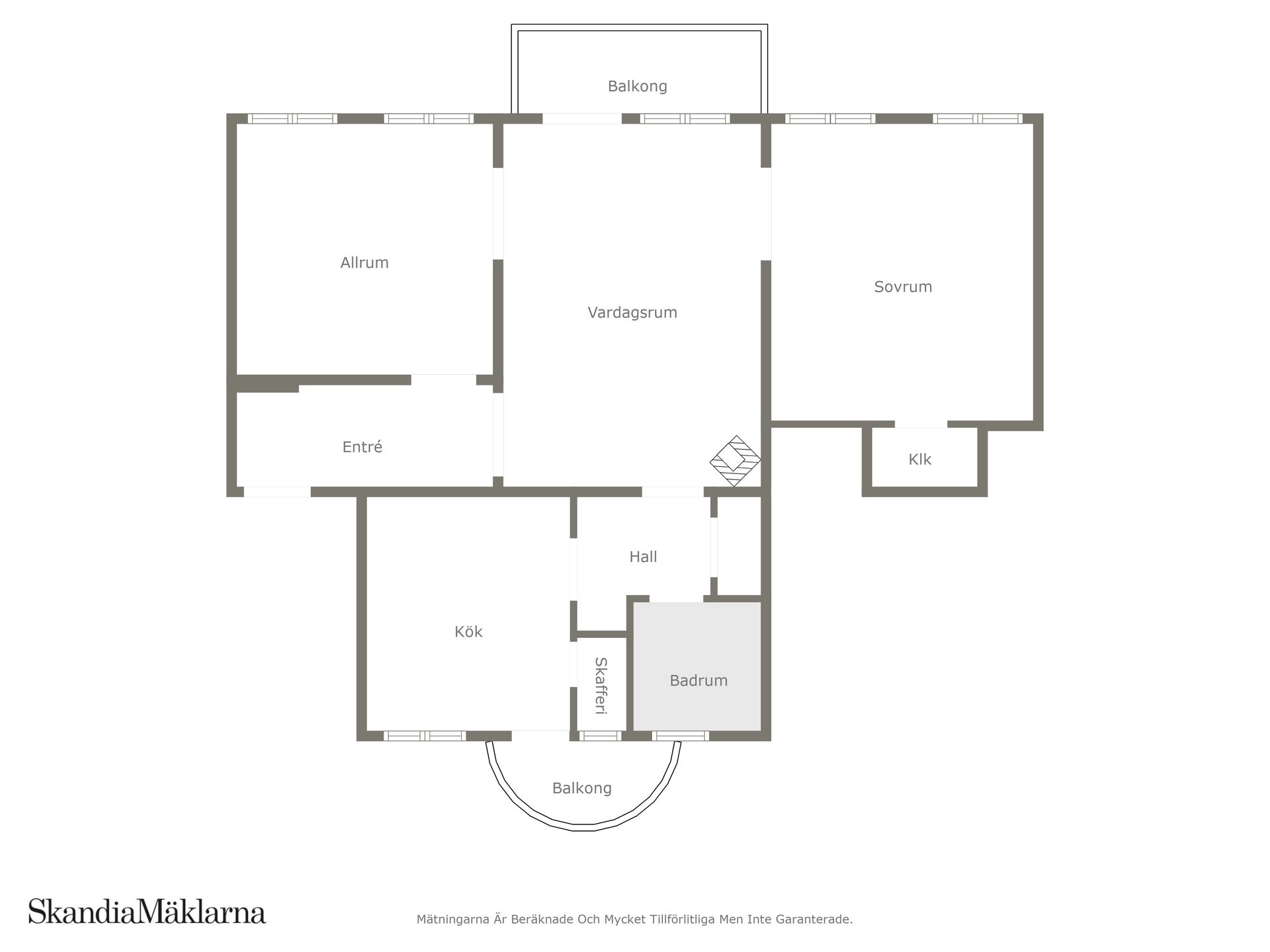 Bostadsrätt, Repslagaregatan 3A, Östermalm, Kristianstad