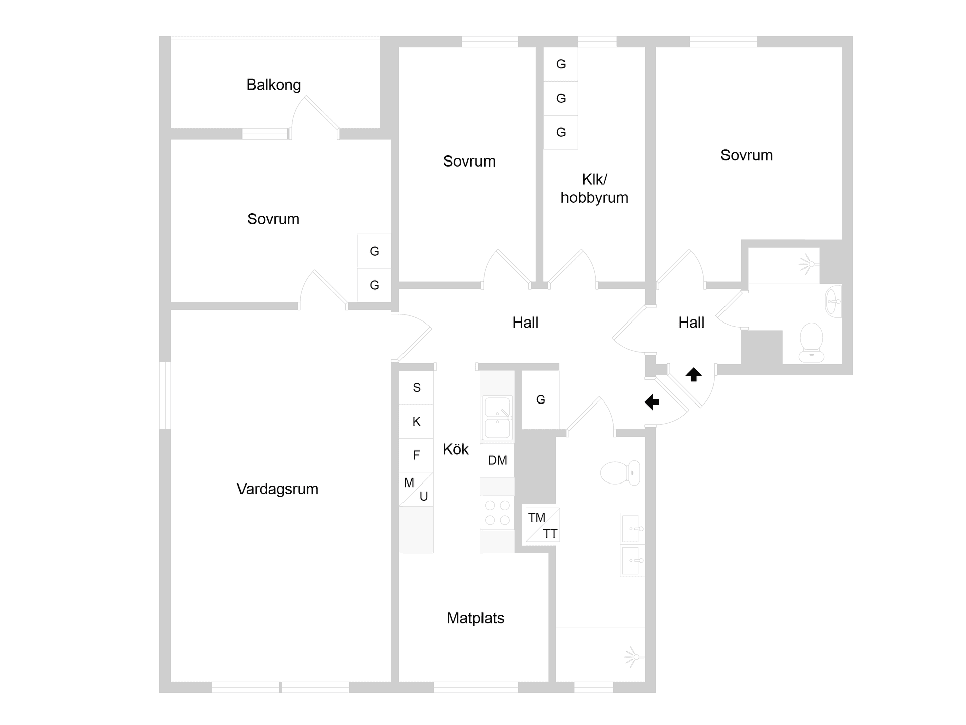 Bostadsrätt, Pinnmogatan 32, Vilbergen, Norrköping
