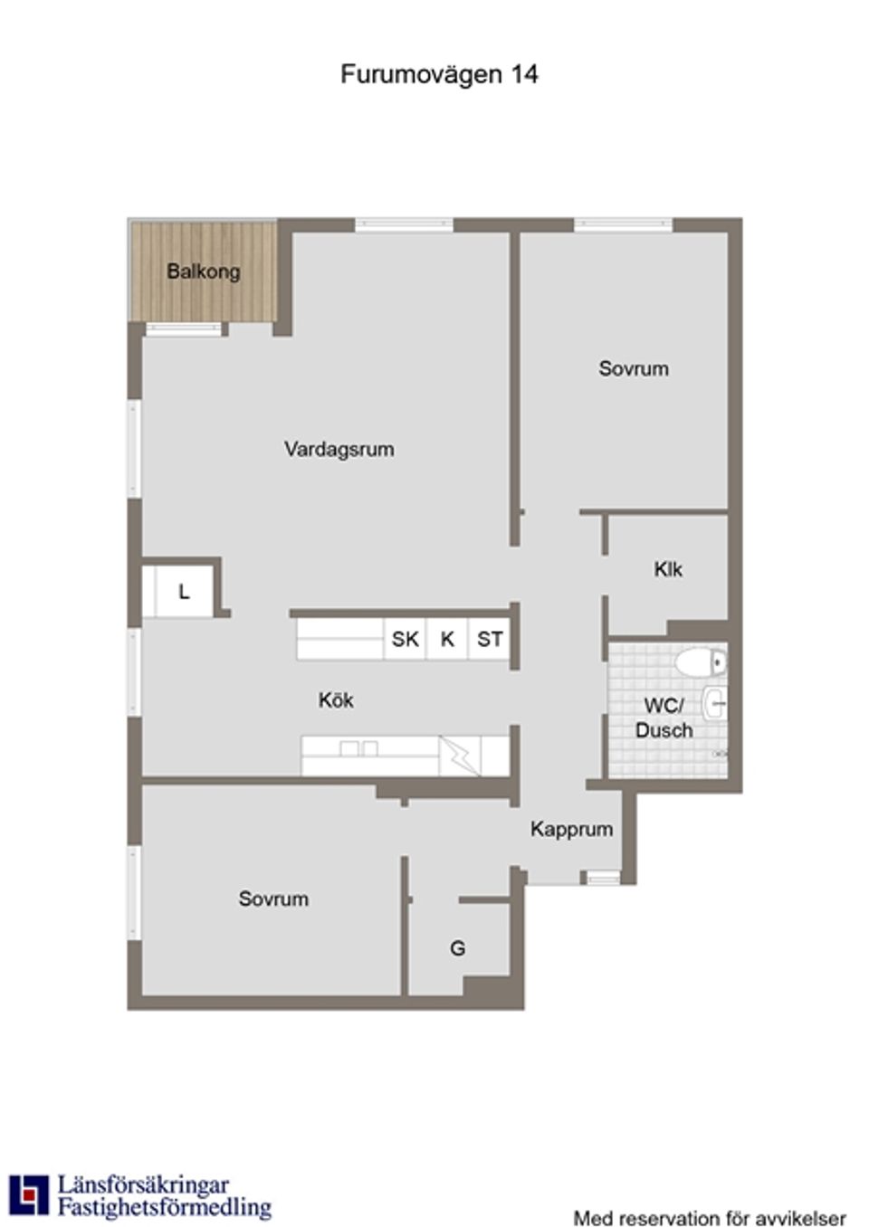 Bostadsrätt, Furumovägen 14, Stigslund, Gävle
