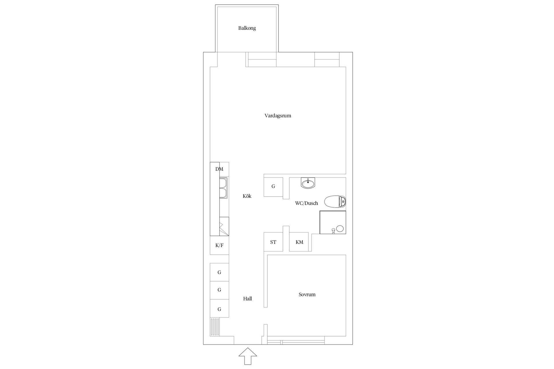 Bostadsrätt, Östra Farmvägen 19BA, Östra Sorgenfri, Malmö