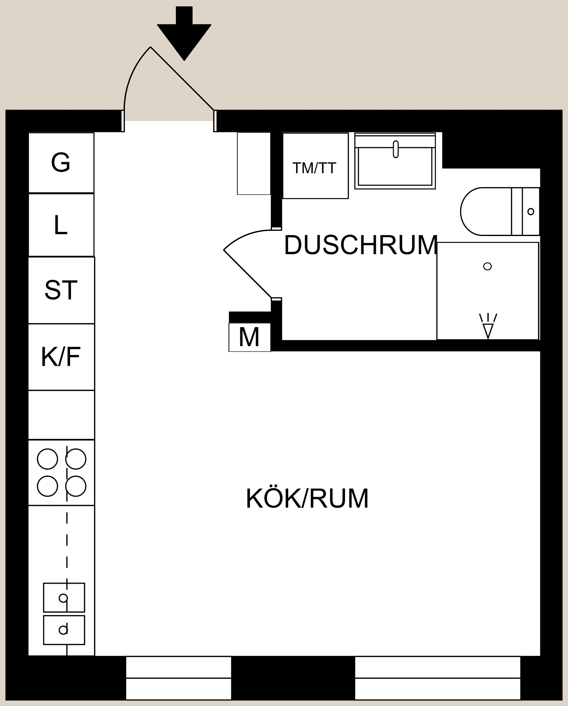 Bostadsrätt, Luntgatan 35, Centralt - Folkparken, Norrköping